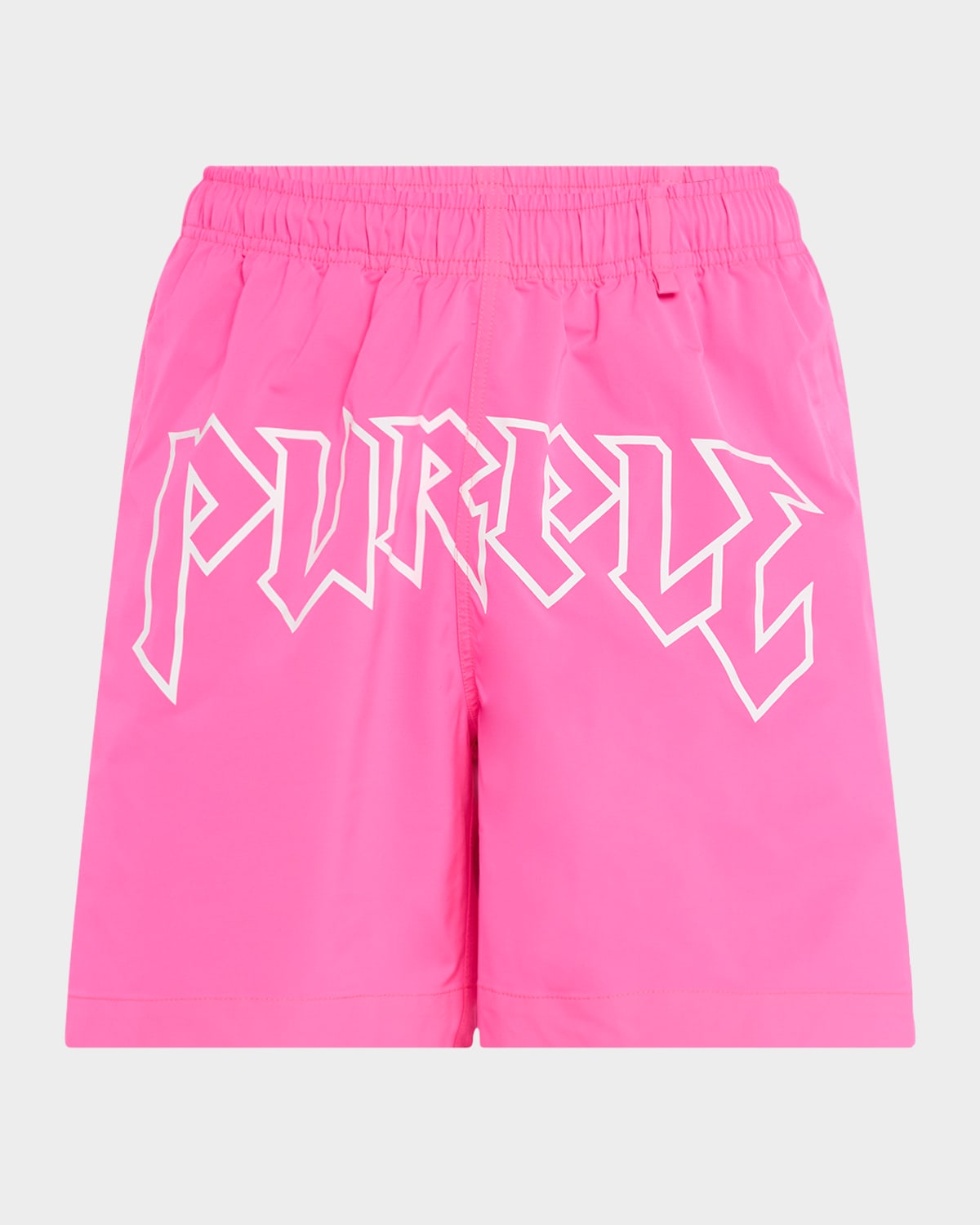 Men's Logo Lettering Swim Shorts