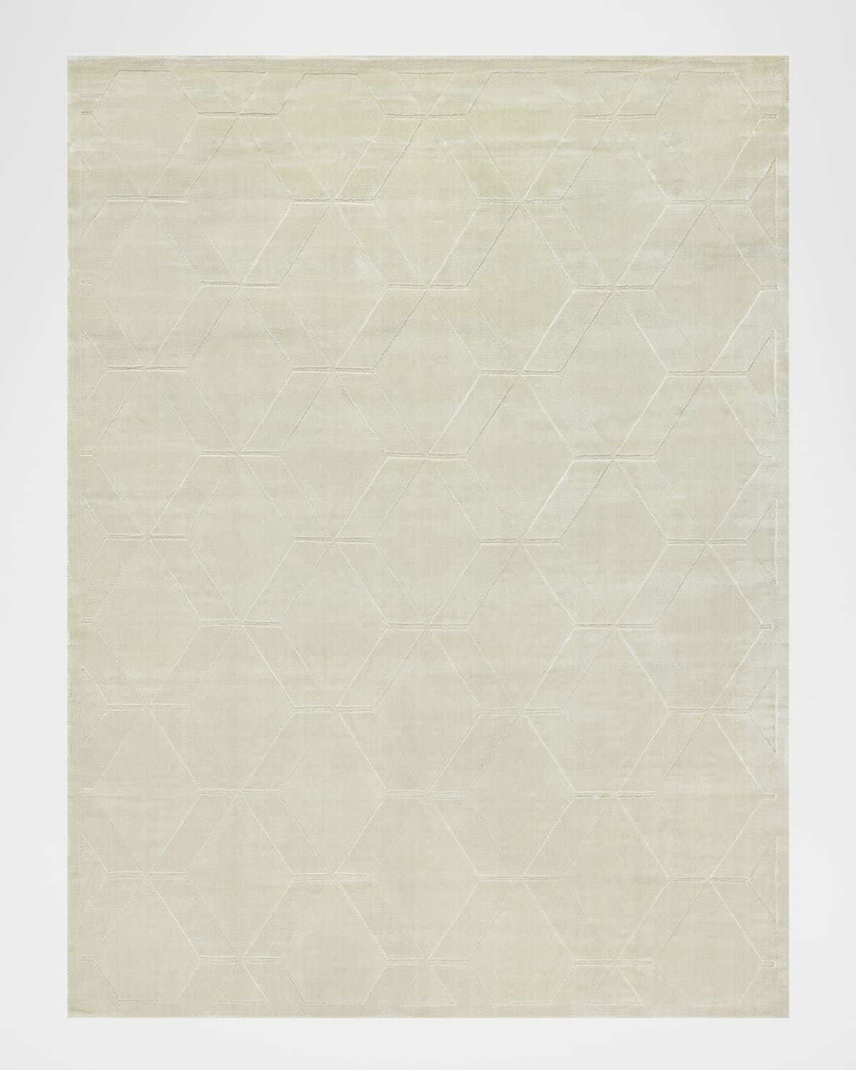 Exquisite Rugs Brunello Hand-loomed Light Beige Rug, 9' X 12' In Light Beige