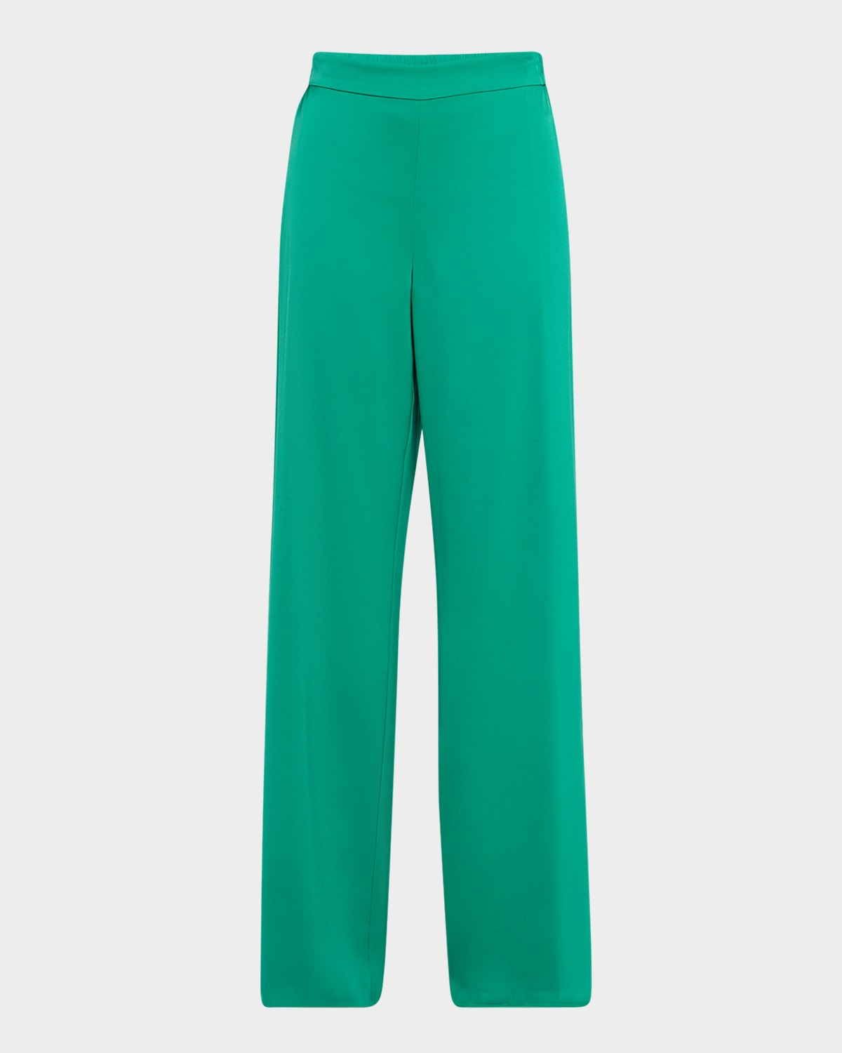 Ungaro Straight-leg Stretch Georgette Pants