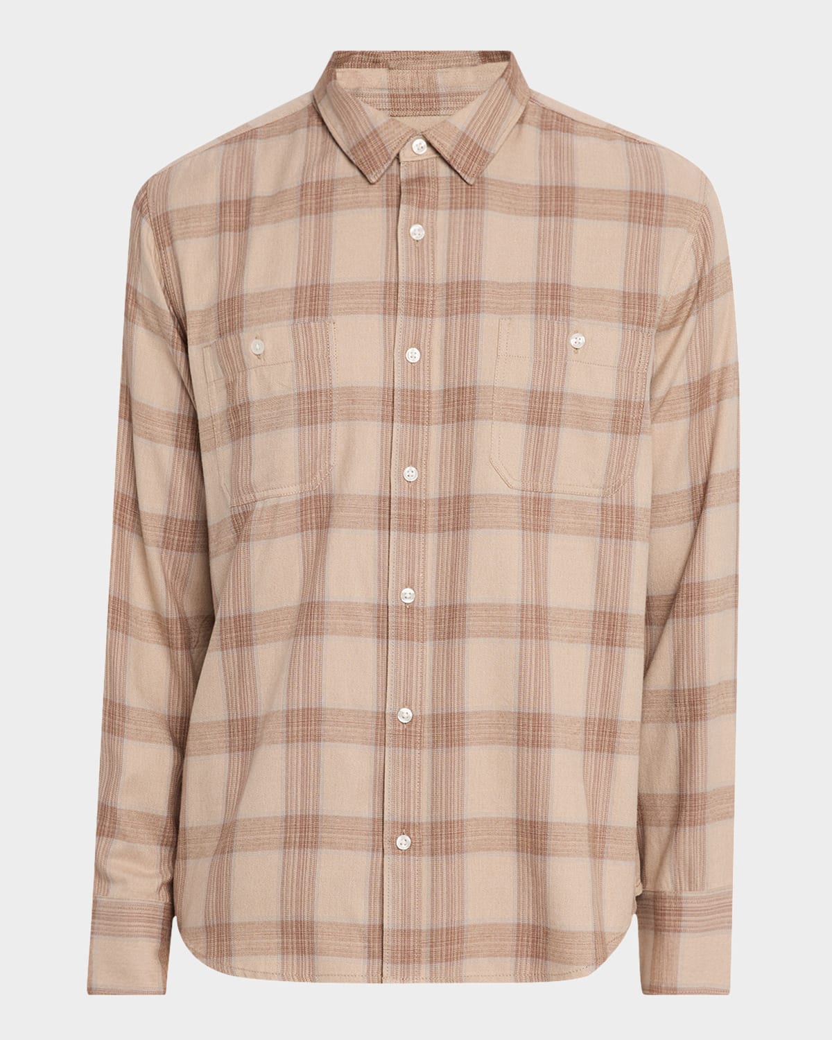 Men's Everett Plaid Button-Down Shirt