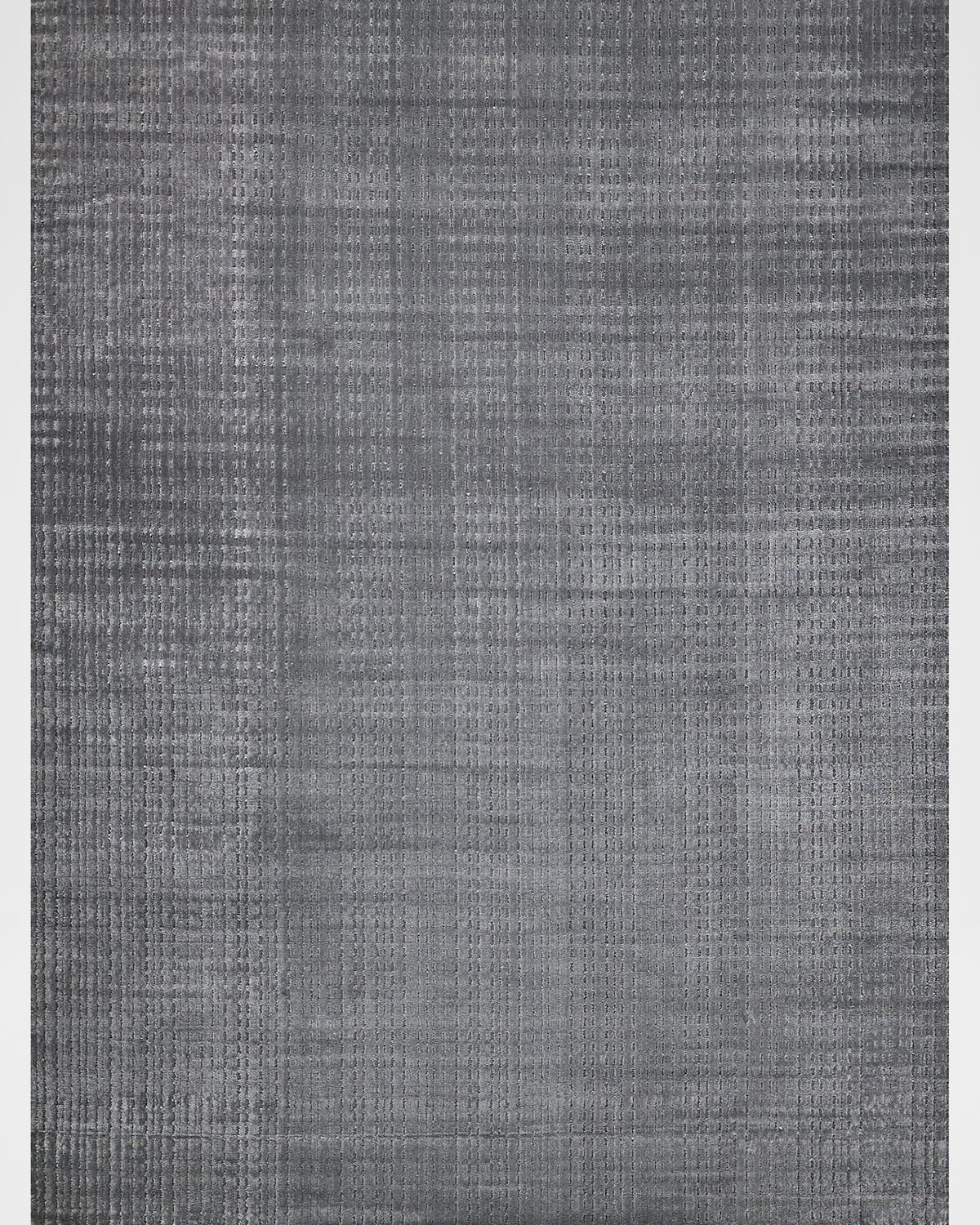 Exquisite Rugs Cabrini Hand-loomed Gray Rug, 6' X 9' In Gray