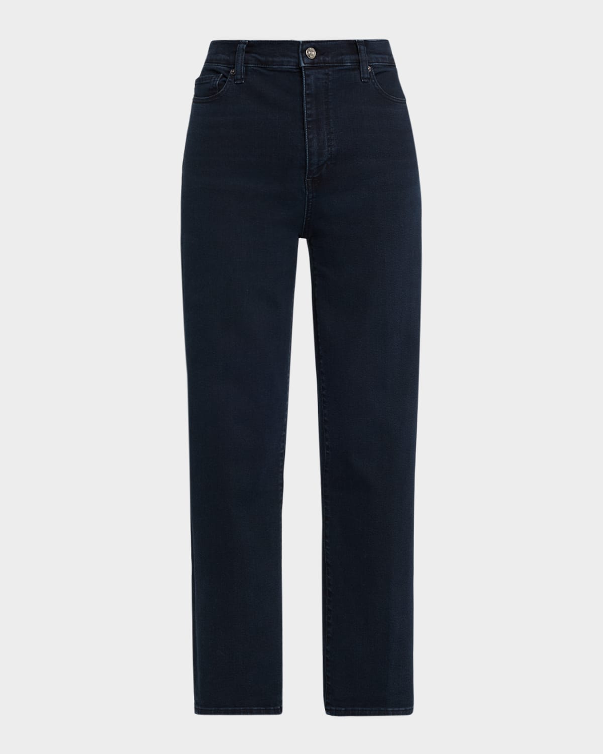Frame Le Sleek Straight Jeans In Blue