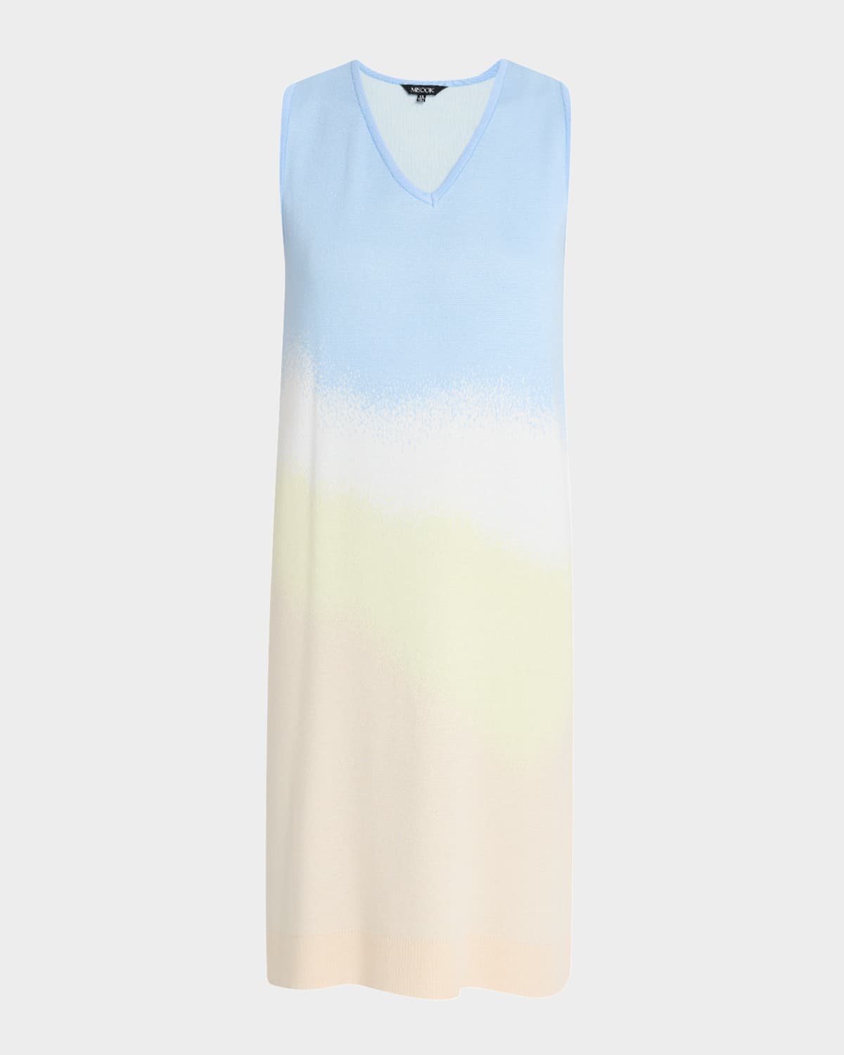 Modern Fit Landscape Pattern Soft Knit Dress