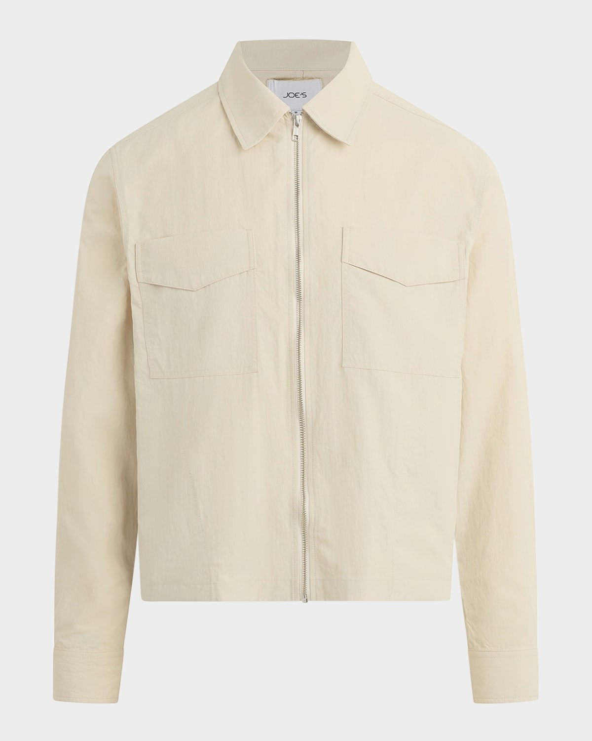 Men's Modern Utilitarian Zip Overshirt