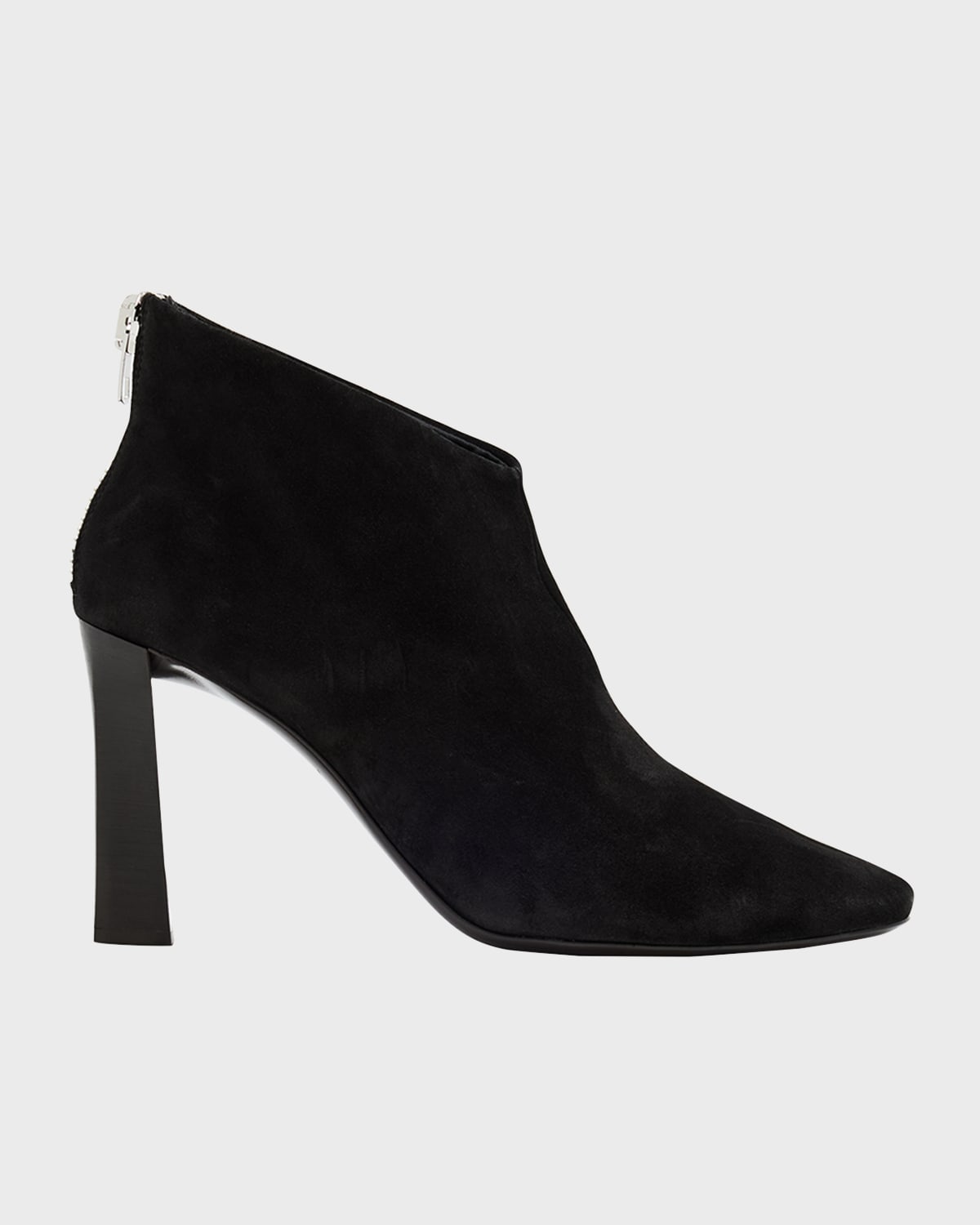 Giuseppe Zanotti Sensorial Suede Leather Ankle Booties In Black
