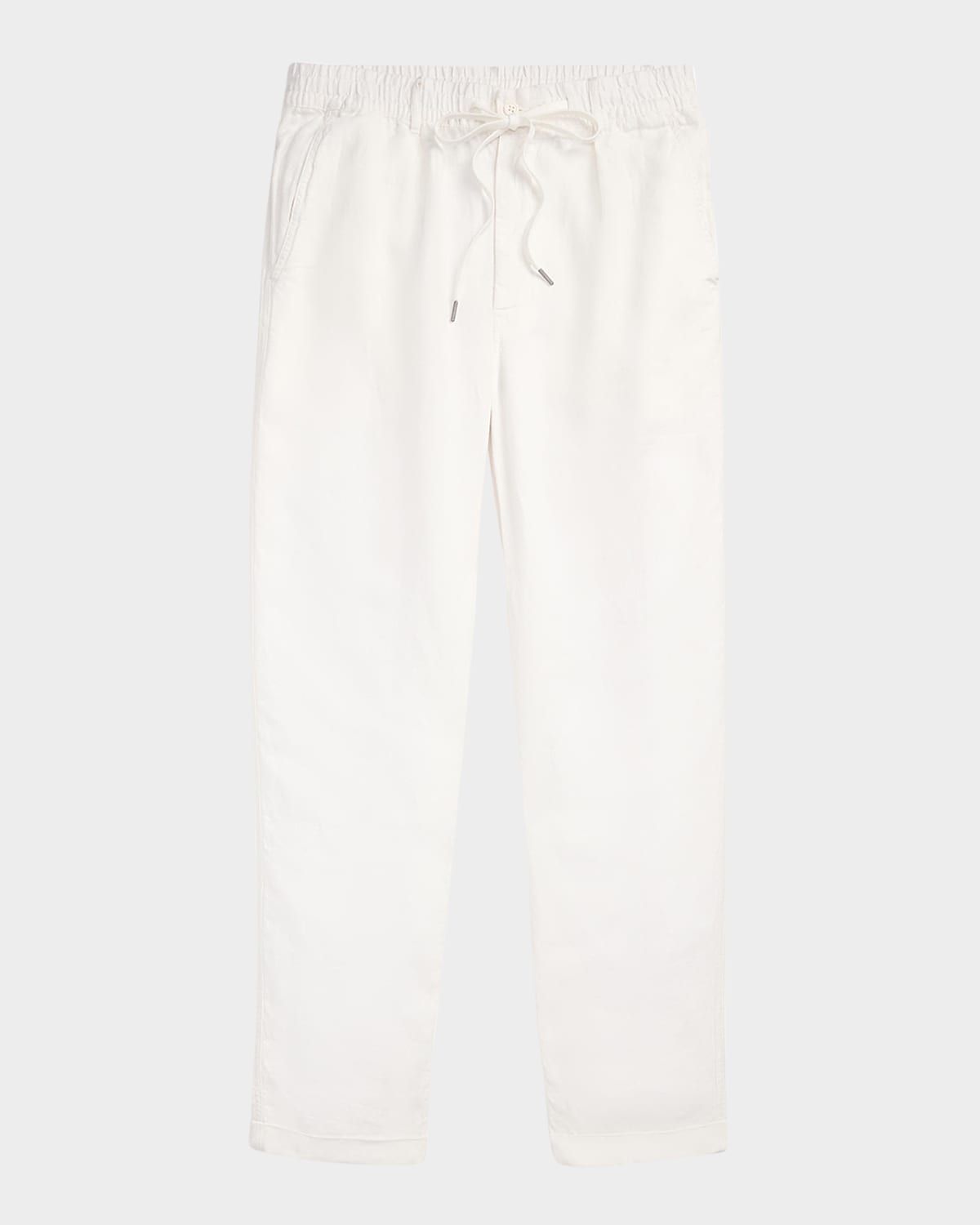 POLO RALPH LAUREN MEN'S PREPSTER SLIM TAPERED LINEN PANTS 