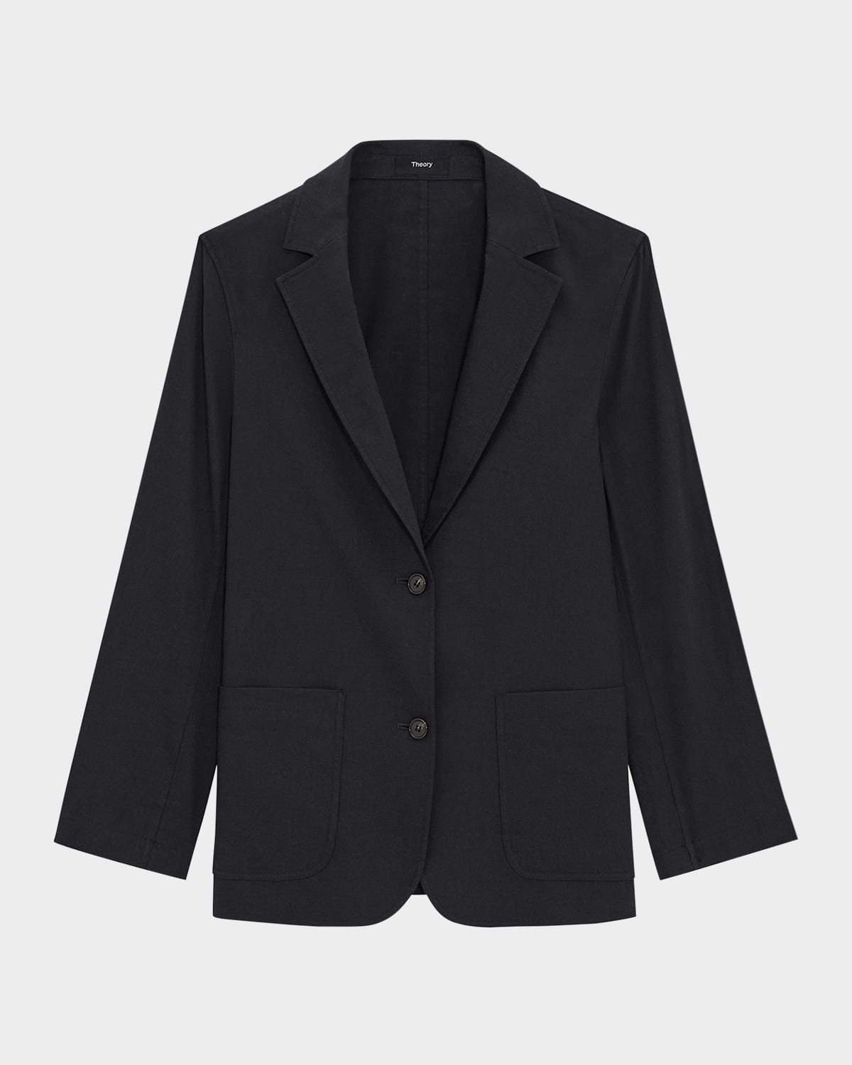 Theory Bistretch Sculpted Blazer In Black