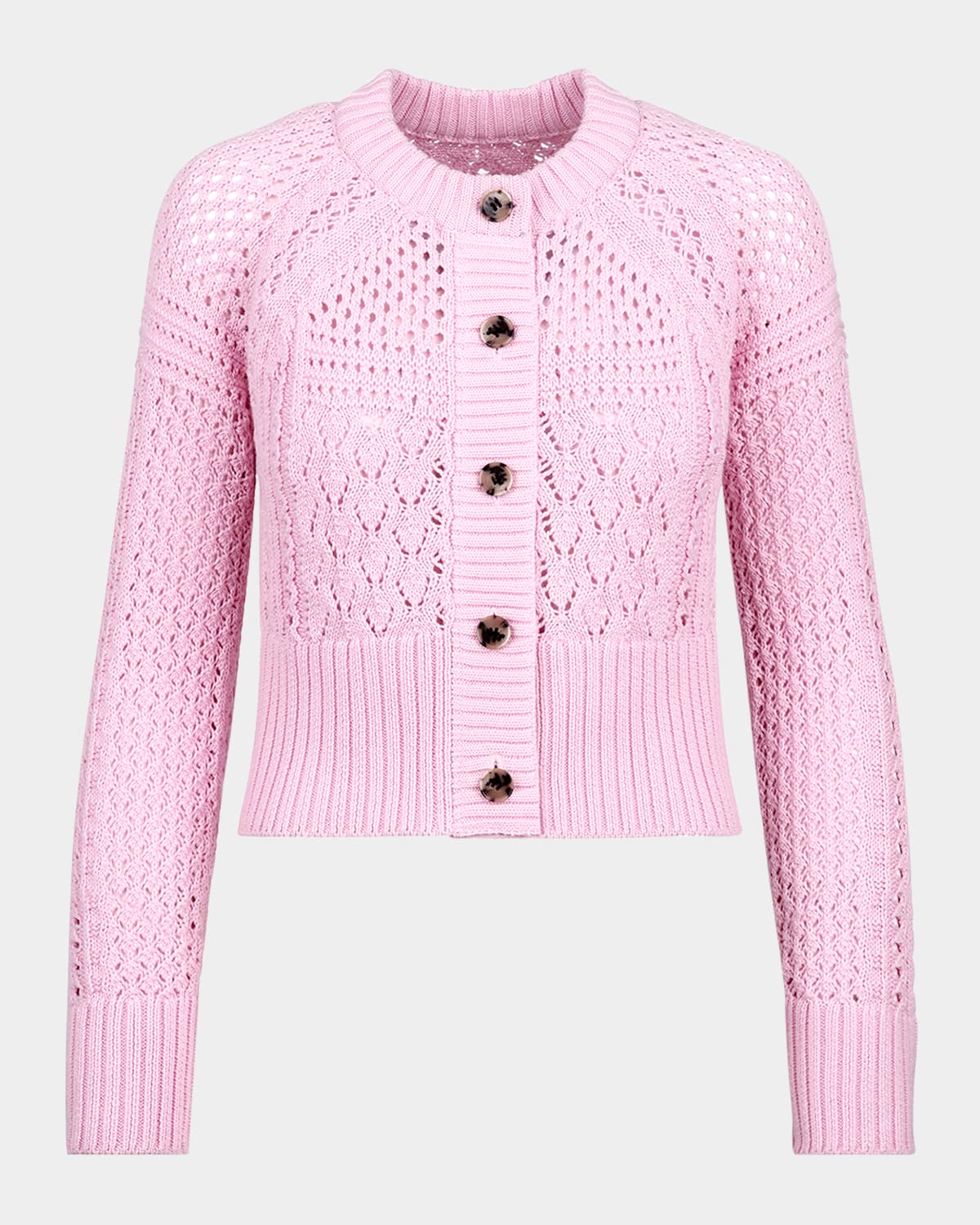 SMYTHE CROCHET CARDIGAN 