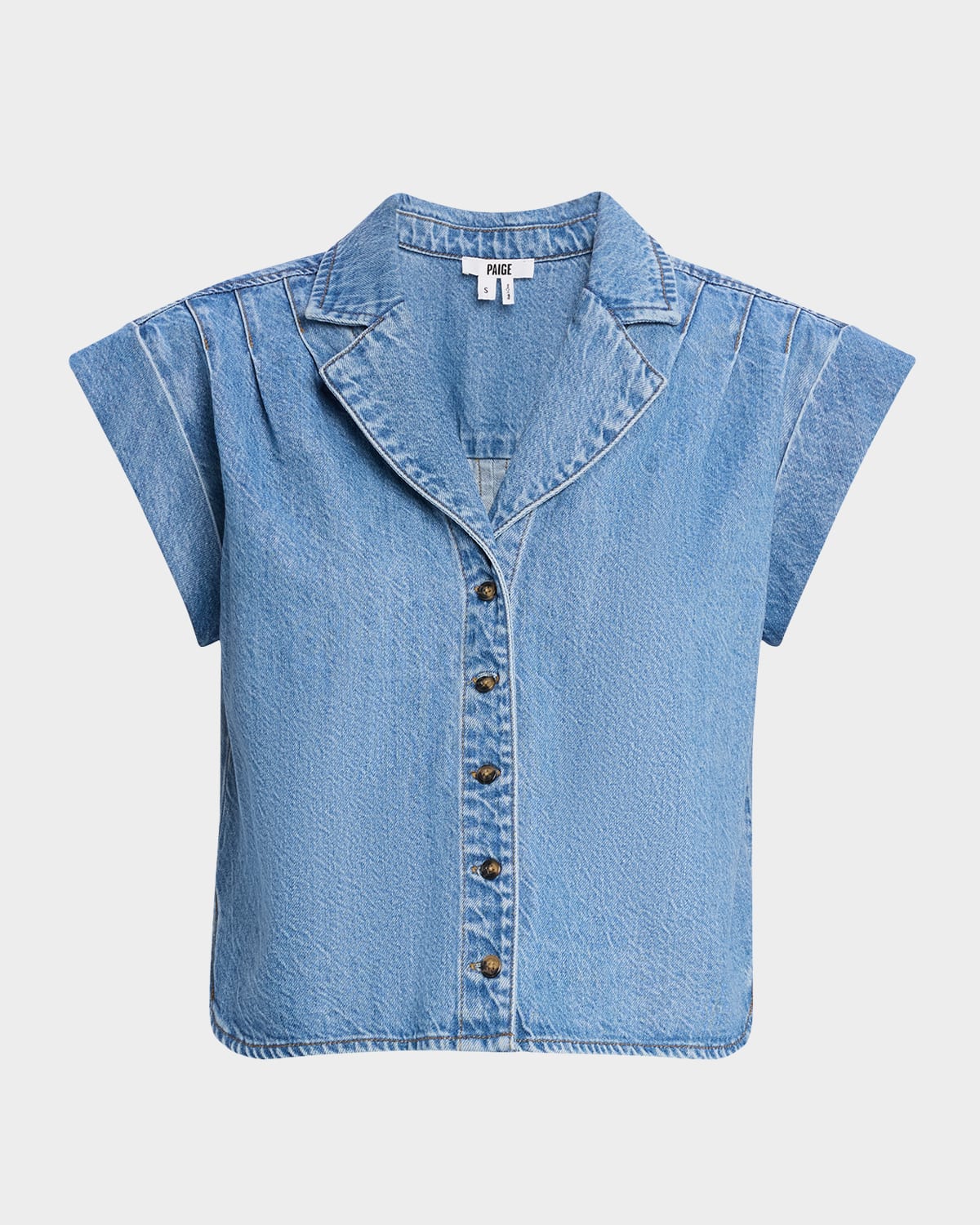 PAIGE HADLEY SHORT-SLEEVE SHIRT 
