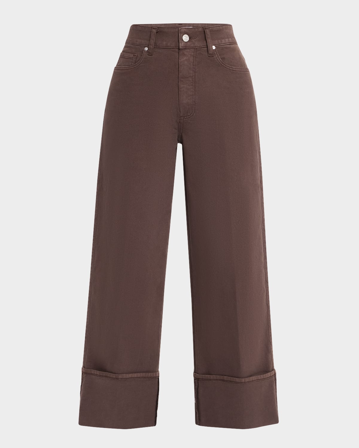 PAIGE SASHA ANKLE JEANS WITH WIDE CUFF 