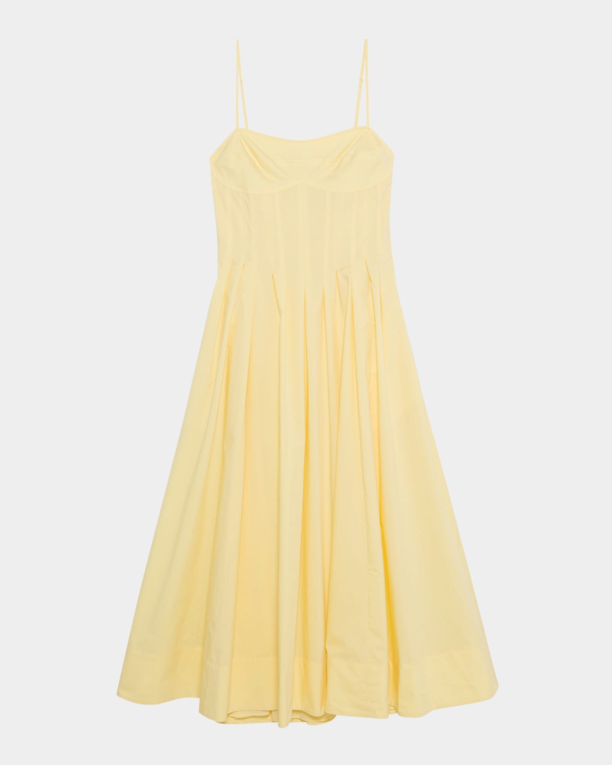SIMKHAI KITTIYA SLEEVELESS A-LINE MIDI DRESS 