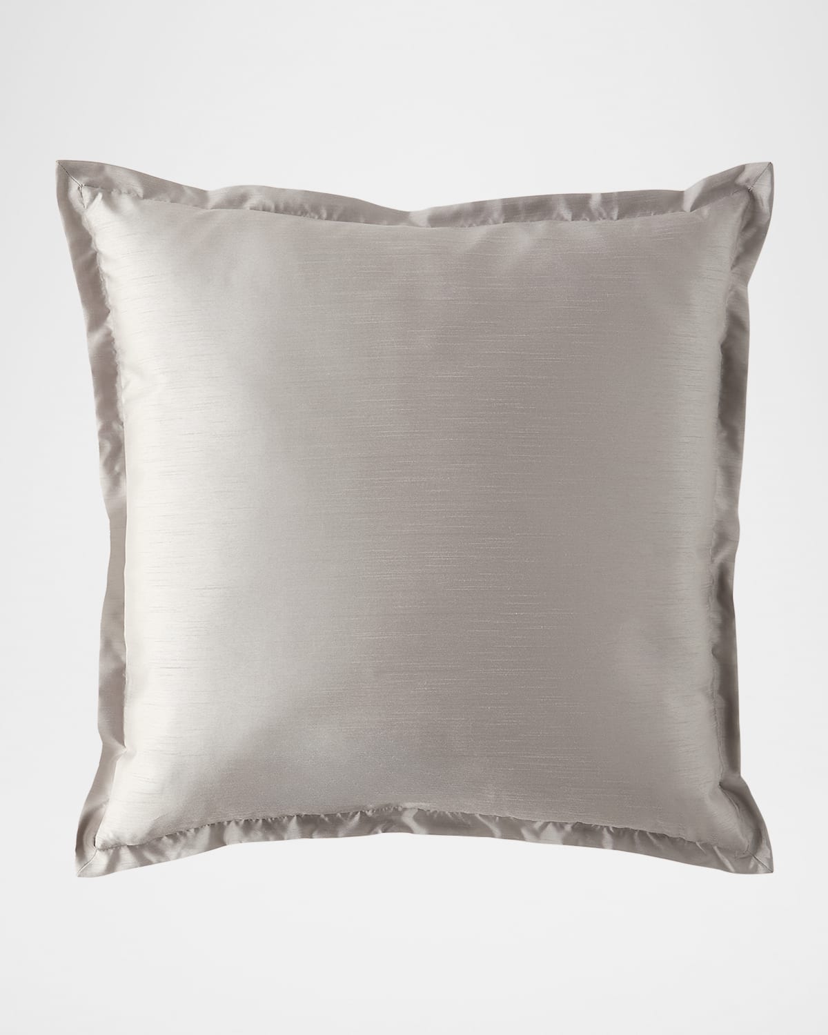 Olivia Quido Rhea Faux Silk Euro Sham In Sterling