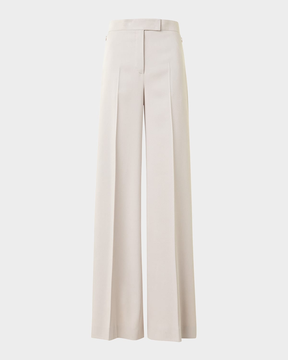 Akris Floretta Twill Wide-leg Pants