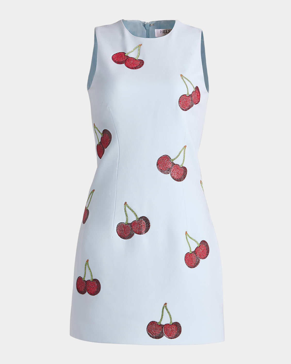Exclusive Zuri Rhinestone Cherry Mini Dress