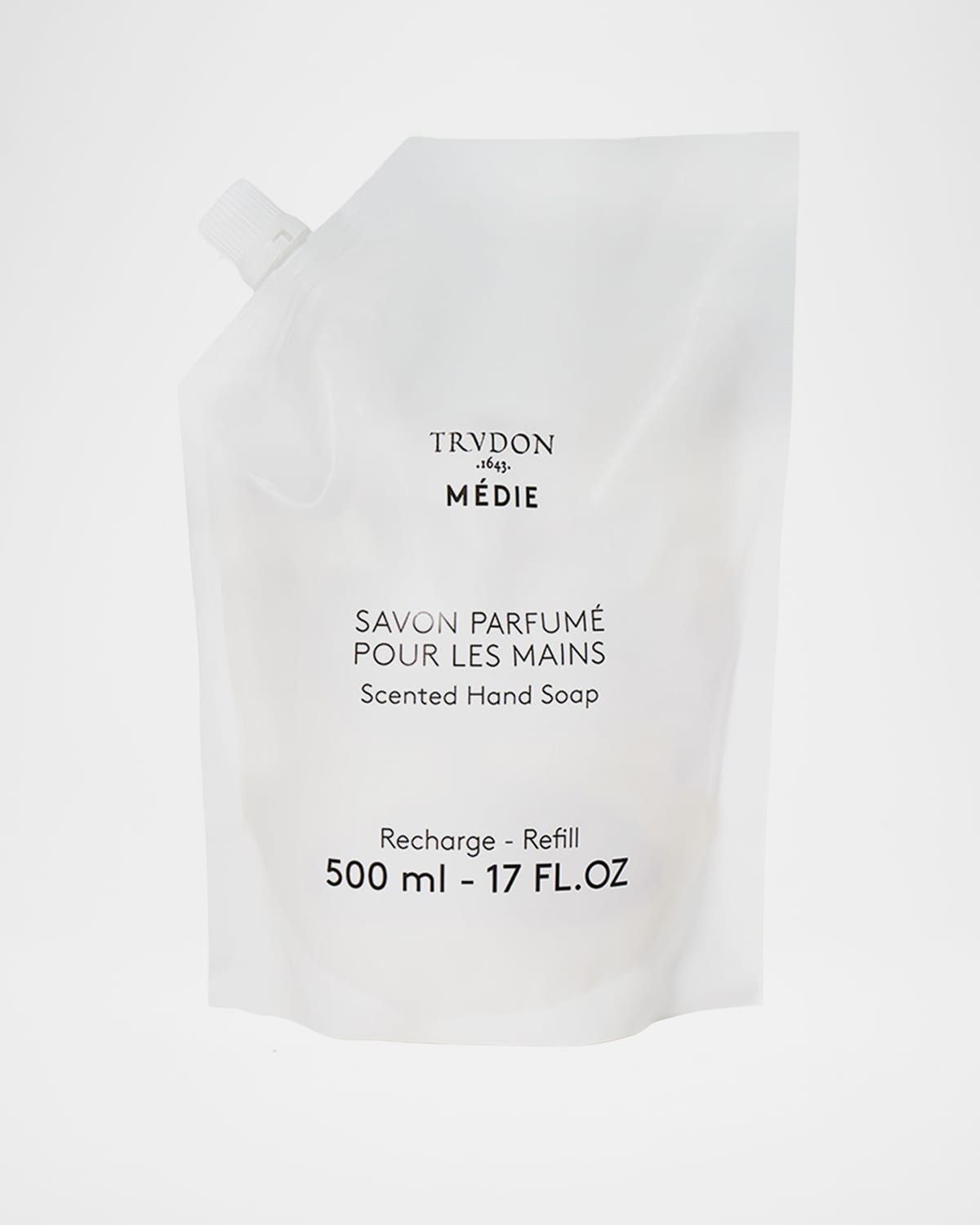 Trudon Liquid Hand Soap Refill Medie, 11.8 Oz.