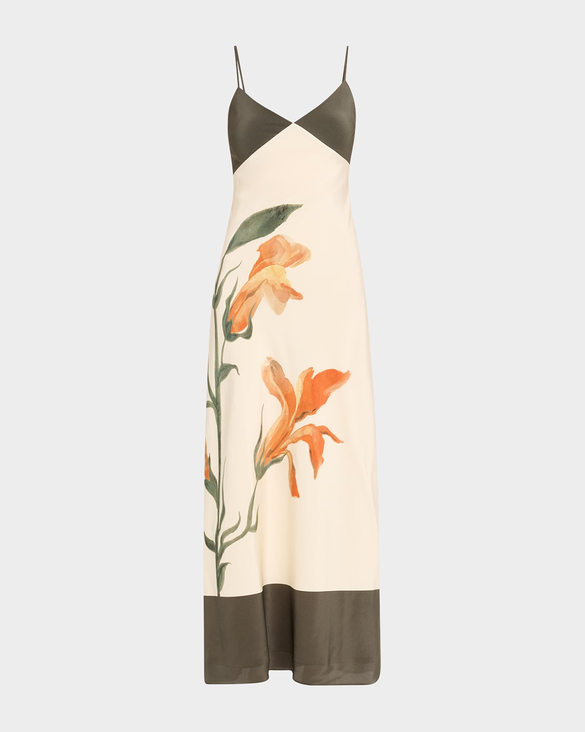 SIR CONSTANCE FLORAL SLIP DRESS 