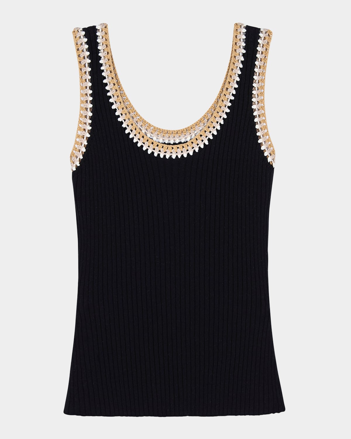 Rails Estrella Ribbed Tank Top In Black