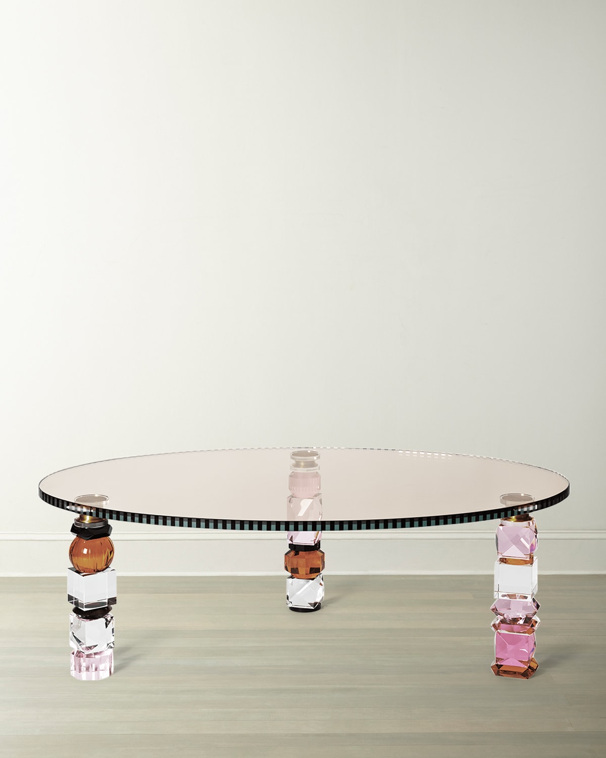 Reflections Copenhagen Azalea Coffee Table In Pink