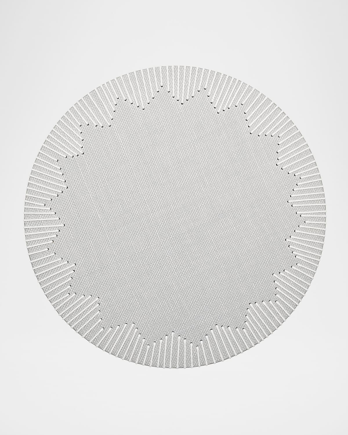 Kim Seybert Dream Weaver Placemat In Gray/white