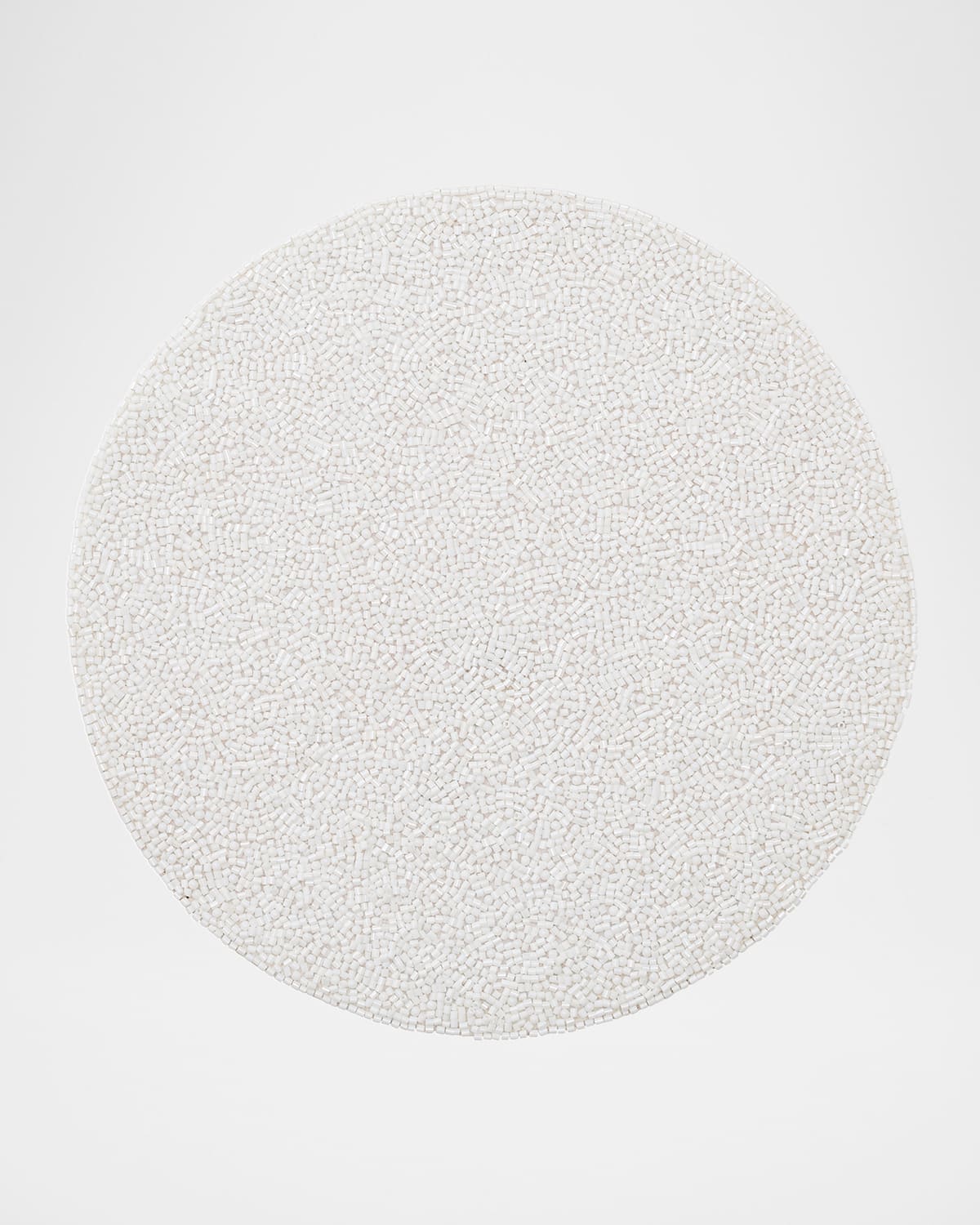 Kim Seybert Perennial Beaded Placemat In White