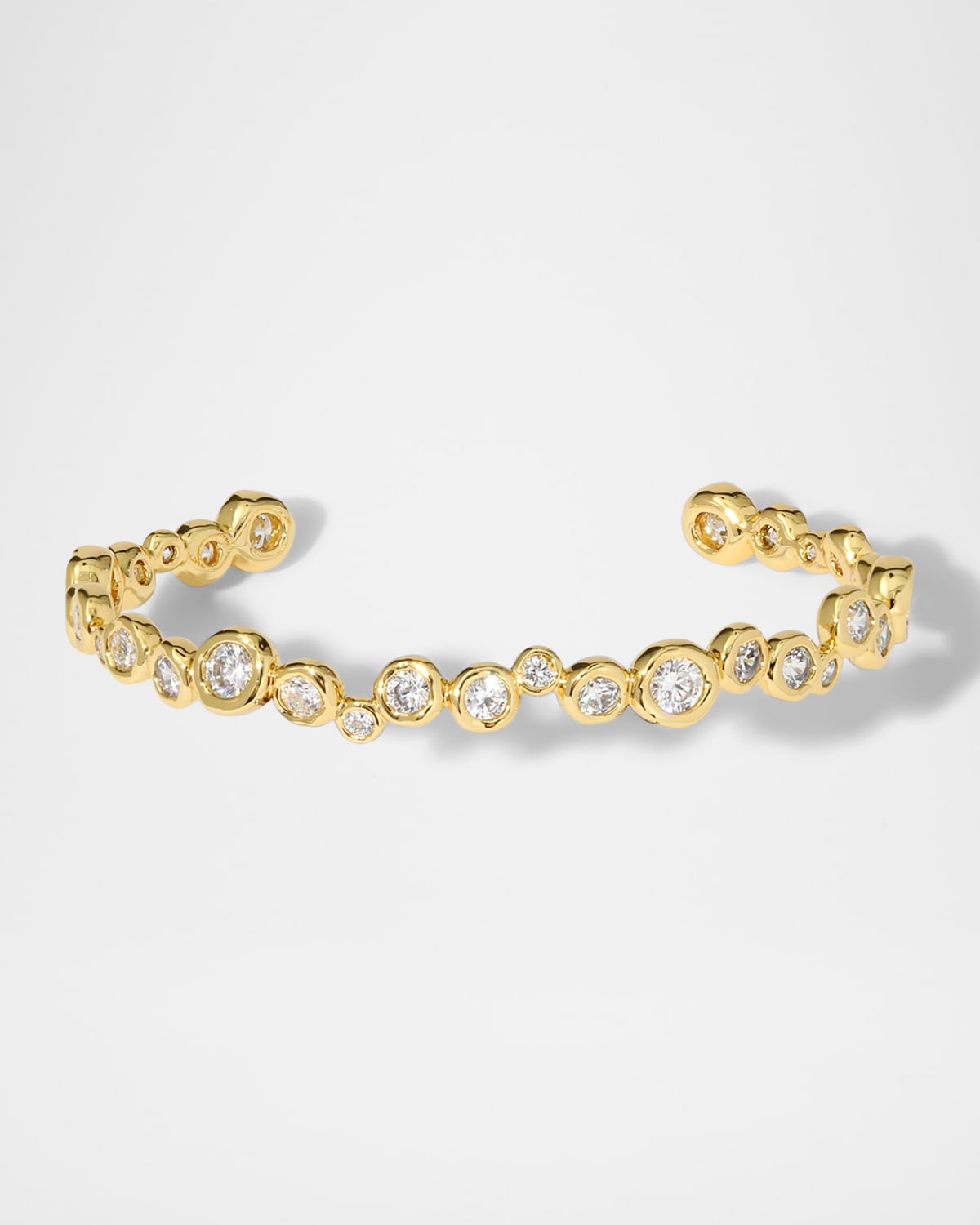Asterales Gold CZ Skinny Cuff