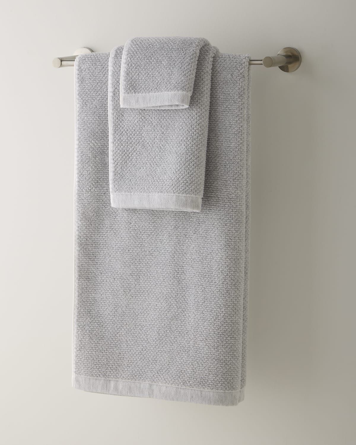 Kassatex Lisboa Bath Towel In Grey