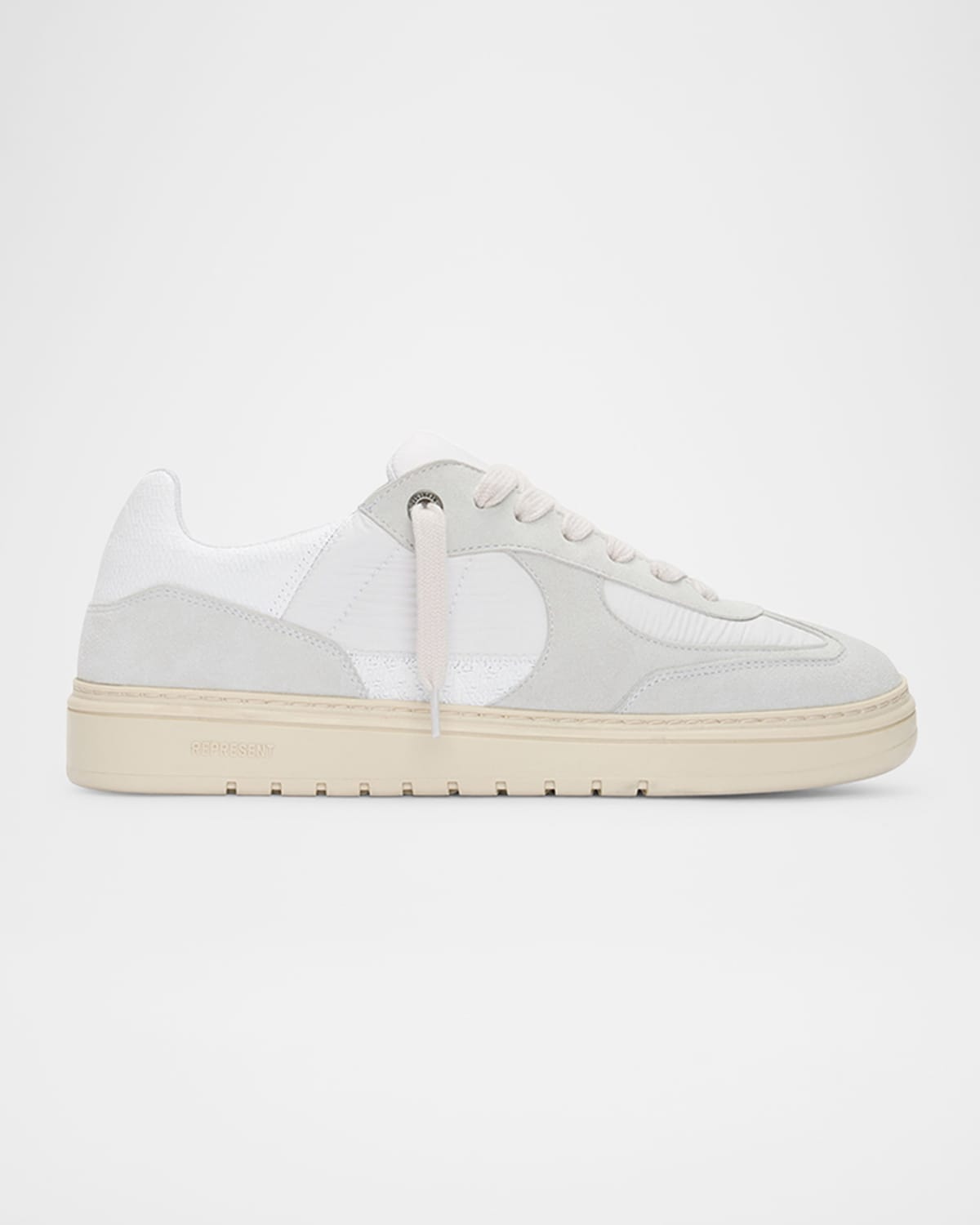 Men's Virtus Nylon and Suede Low-Top Sneakers