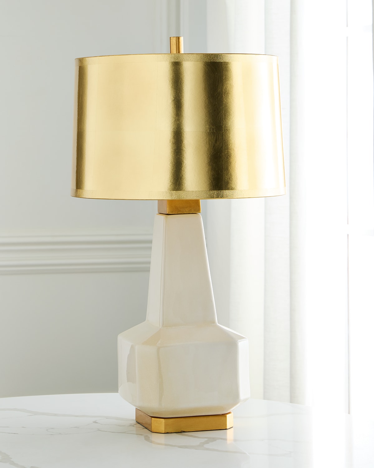 Couture Lamps Blythe 28" Table Lamp In Ivory