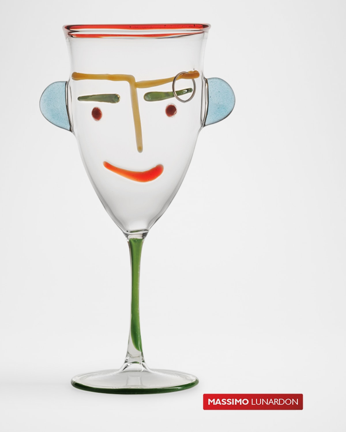 Massimo Lunardon Piercing Wine Glass, 11 Oz.