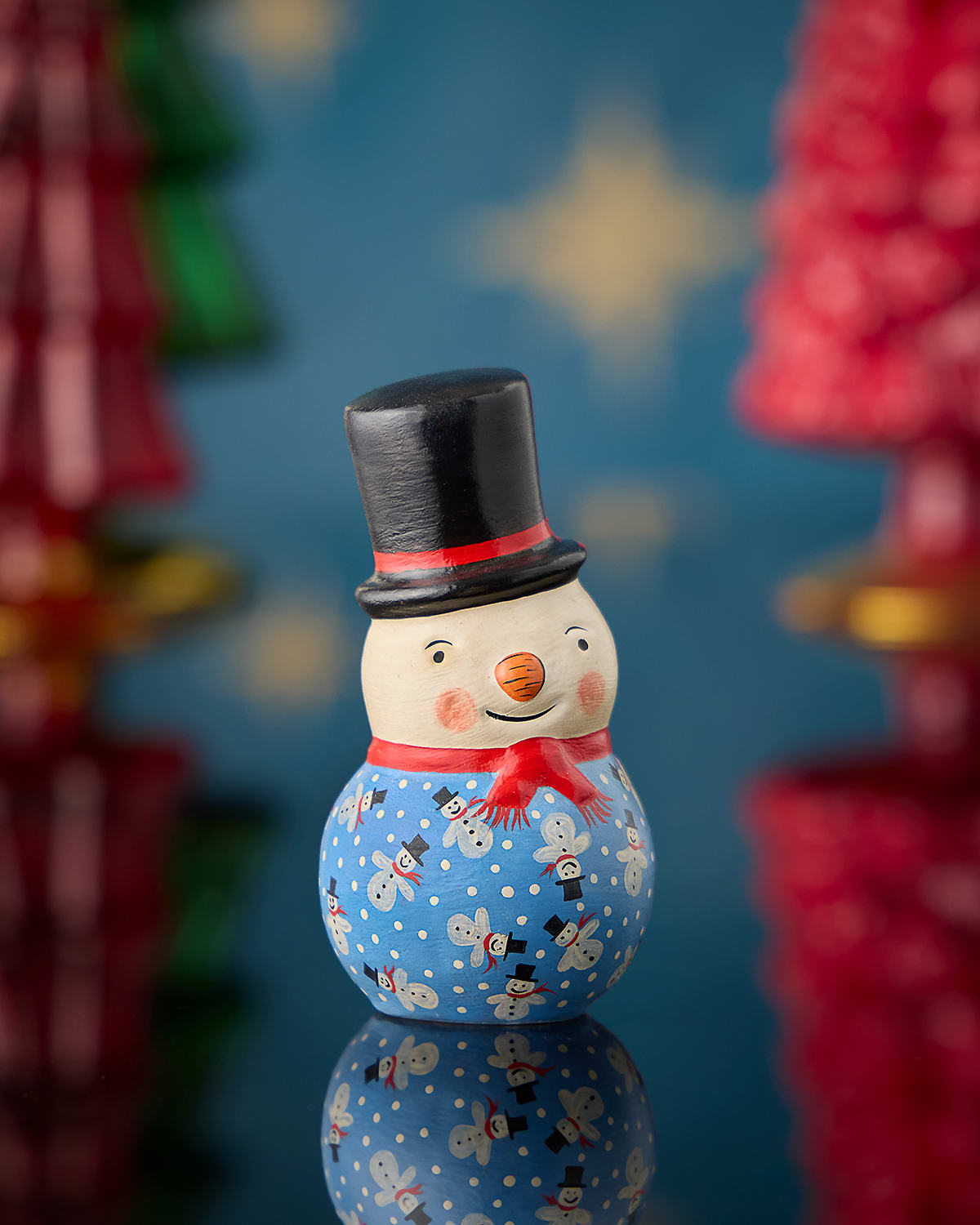 Vaillancourt Folk Art 2025 Snowman Christmas Figurine