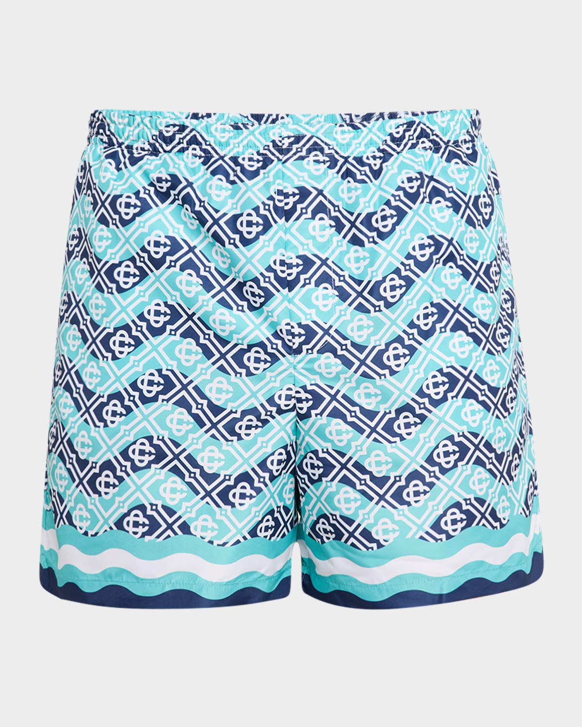 Men's Beach Club Monogram Swim Trunks