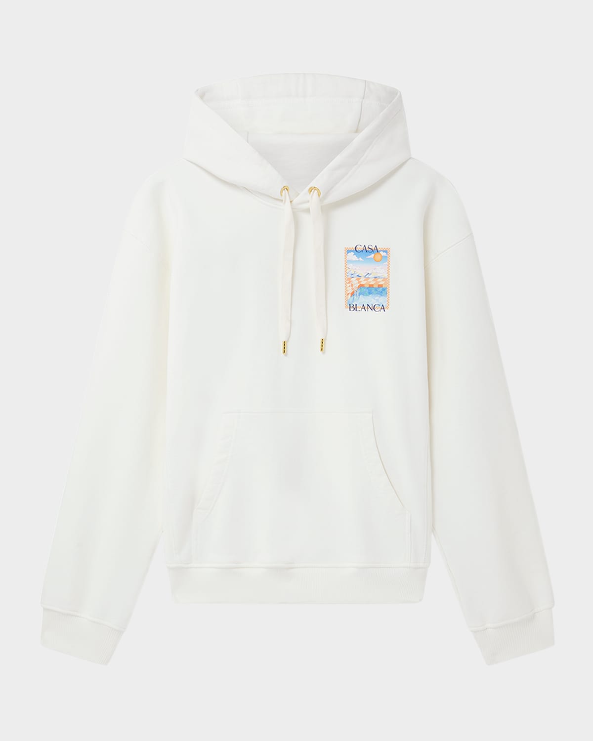 Men's Surreal Pool-Print Hoodie