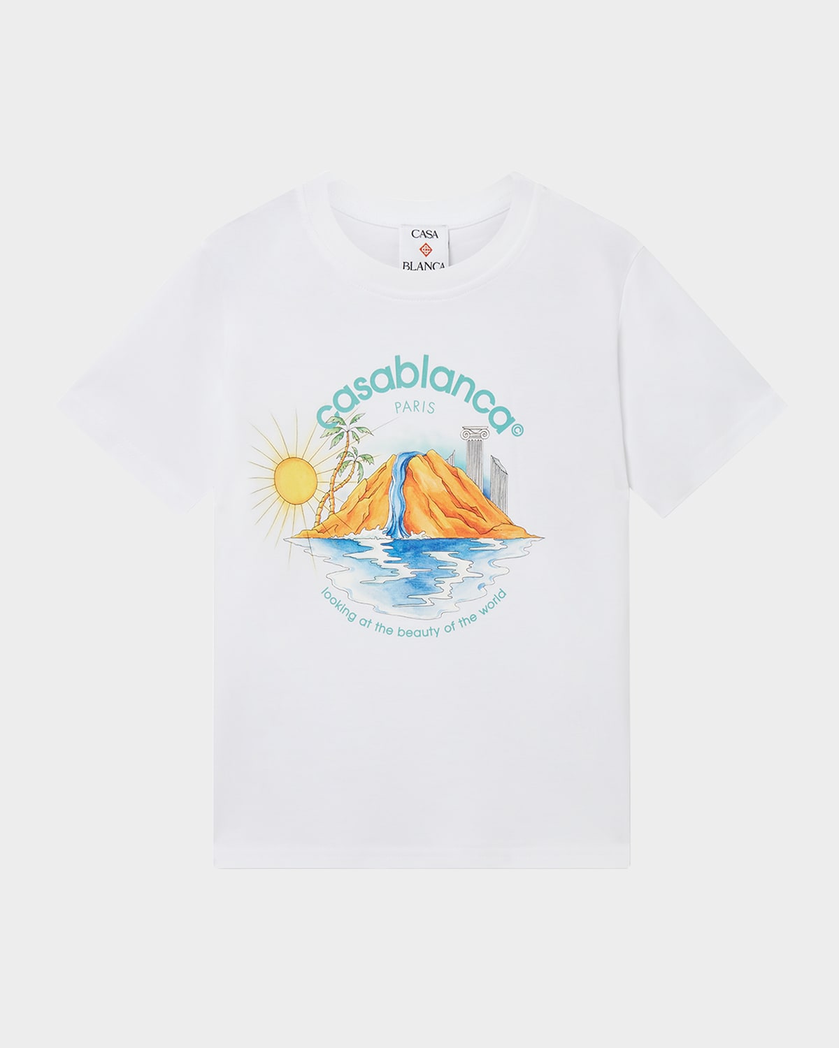 Casablanca Boy's Beach Club Oasis Graphic T-shirt