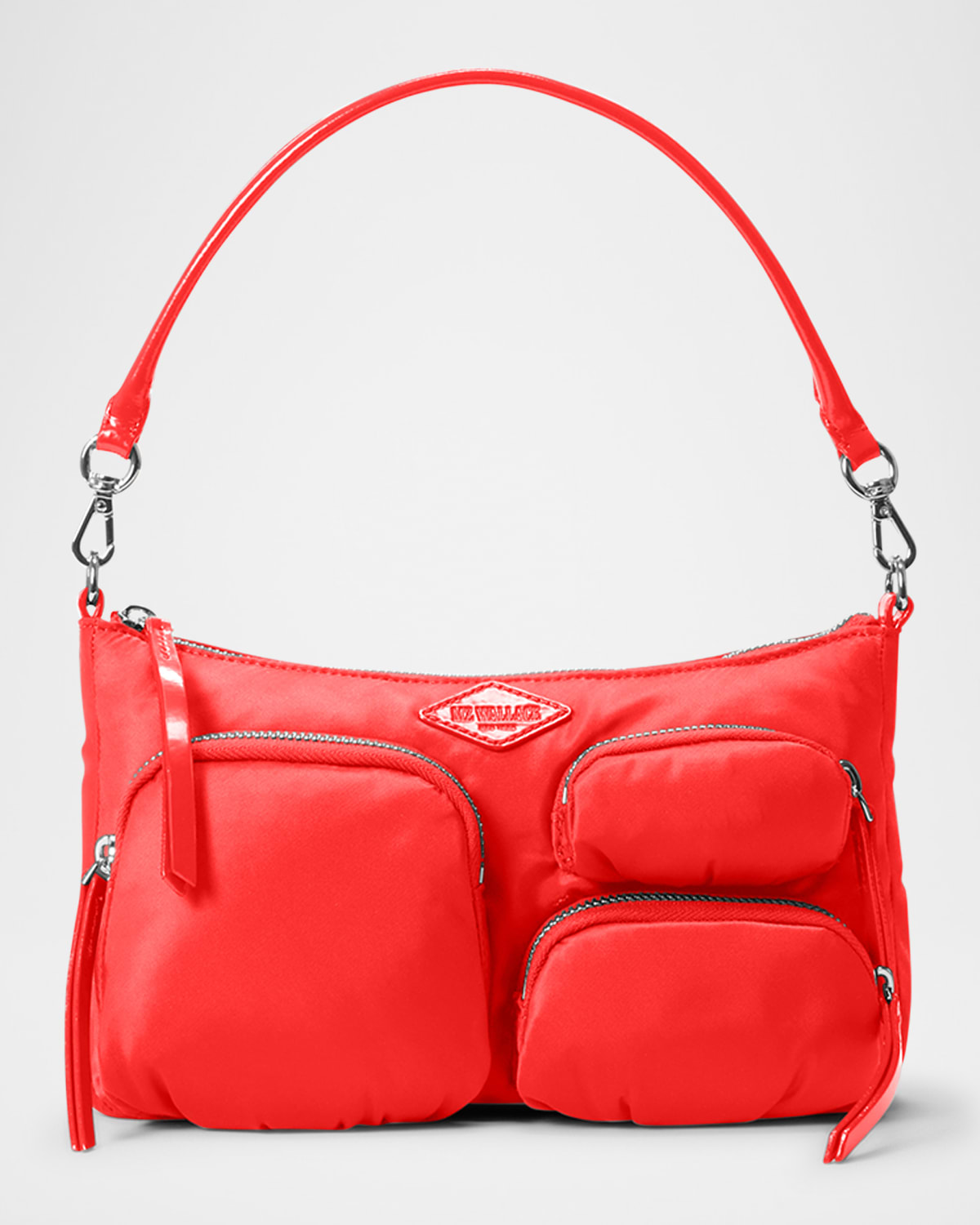 Chelsea Petite Pocket Nylon Shoulder Bag