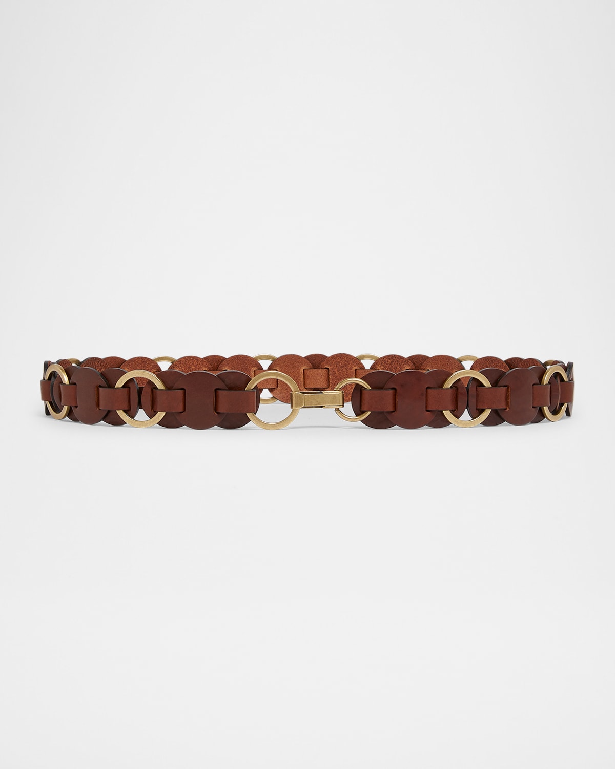 Isabel Marant Lota Circular Leather Belt