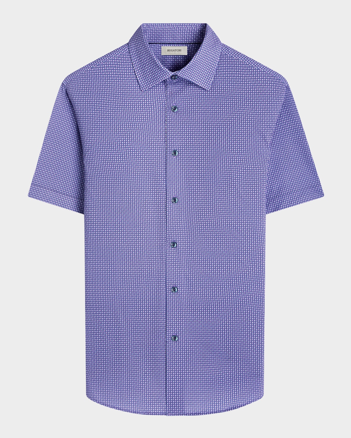 Bugatchi Men's Ooohcotton Miles Sport Shirt In Lilac
