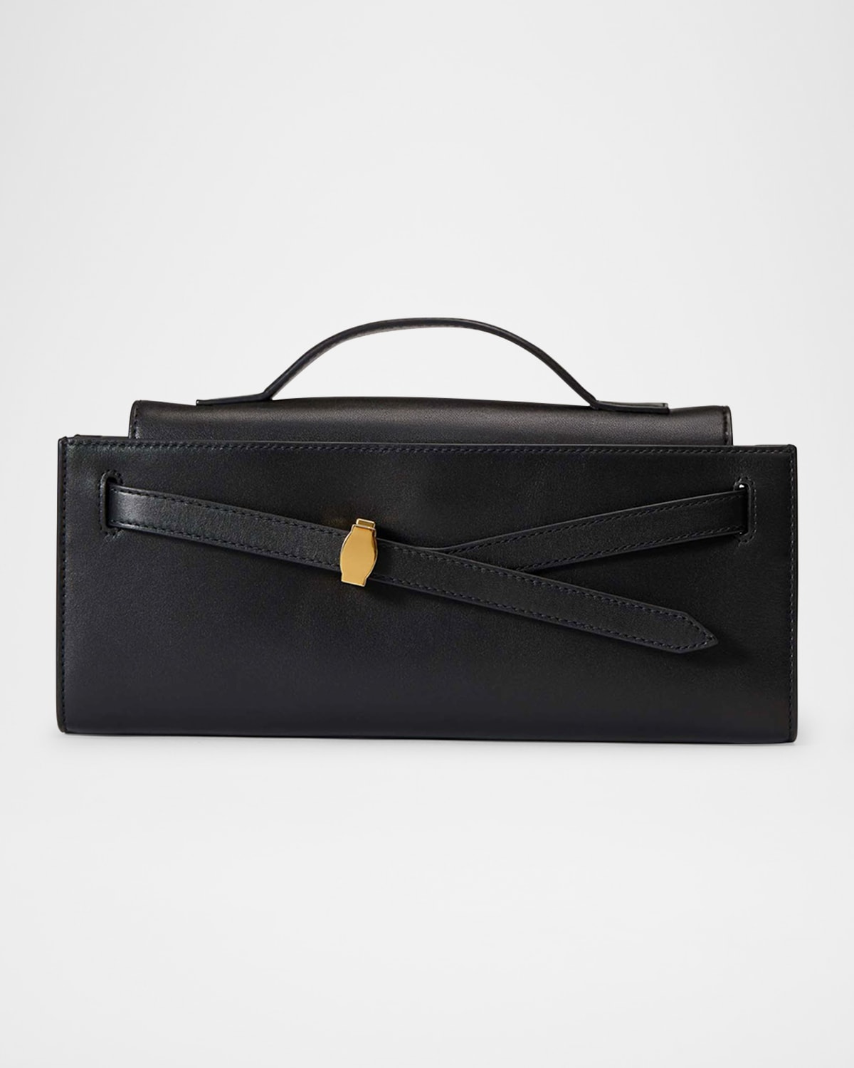 Dash Belt Leather Clutch Bag