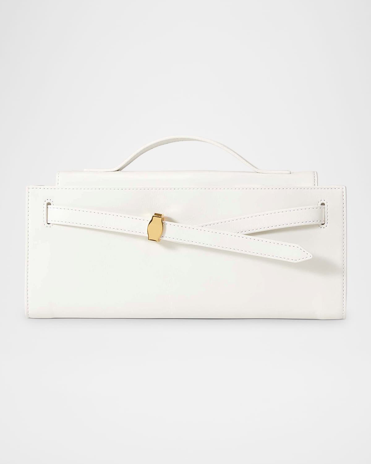 Dash Belt Leather Clutch Bag