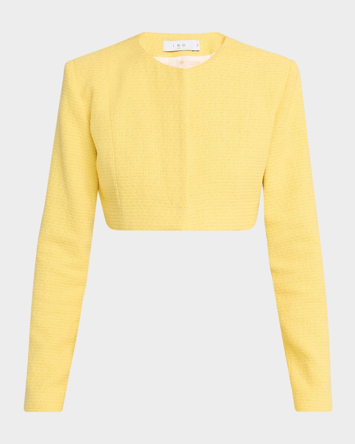 Salie Cropped Tweed Jacket