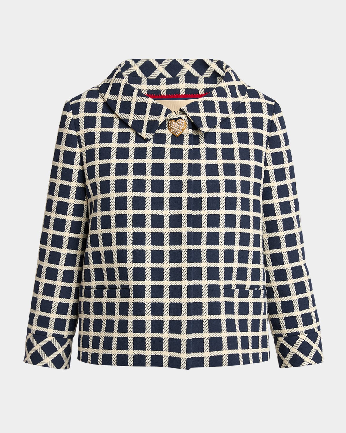 Valentino Lapel Long Sleeve Casual Jacket