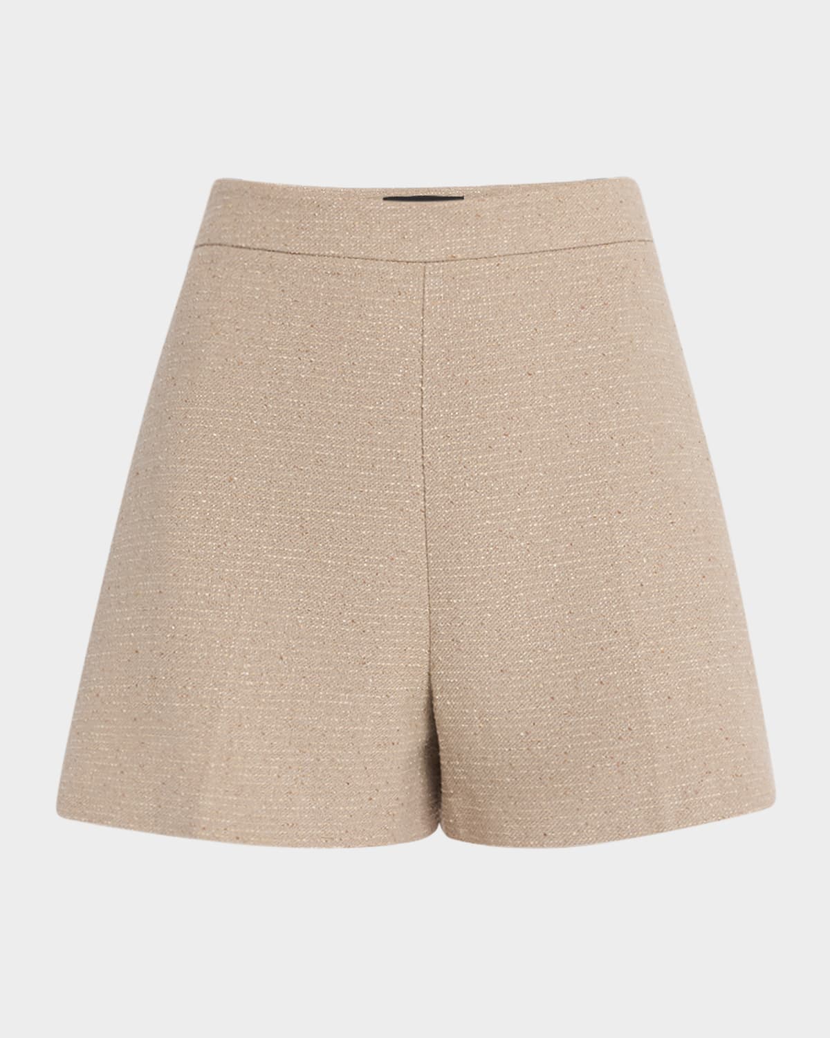 Eryx Wide-Leg Tweed Shorts