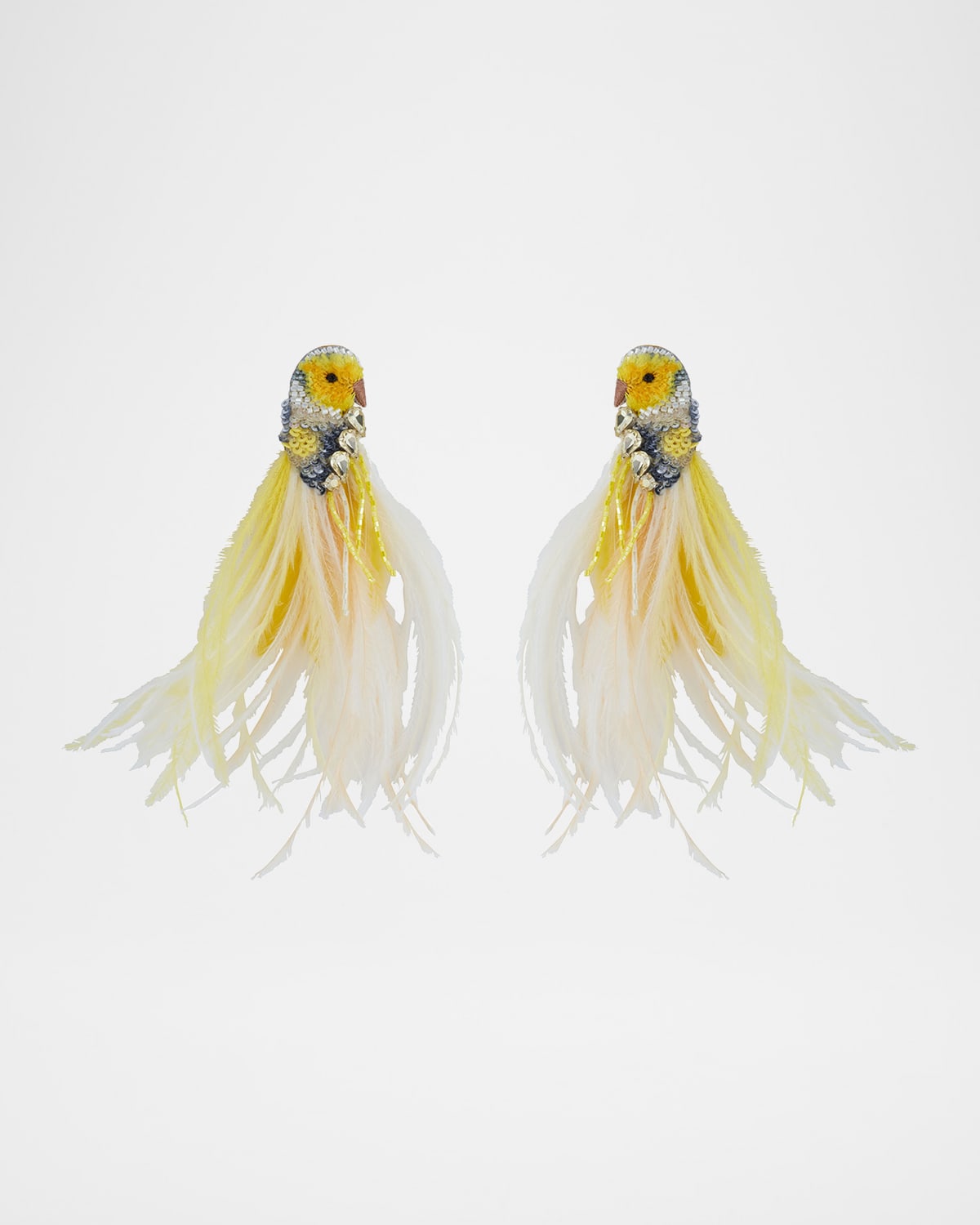 Amarillo Bird Earrings