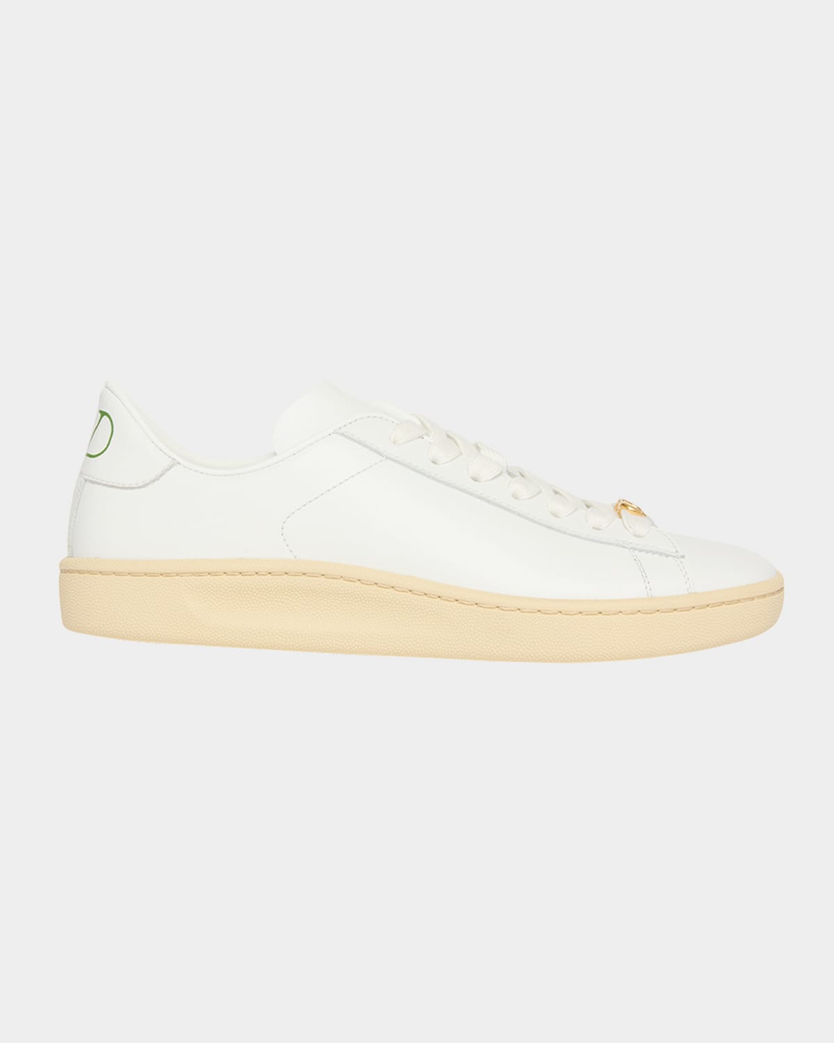 Valentino Garavani Royco Vlogo Napa Low-top Sneakers In White