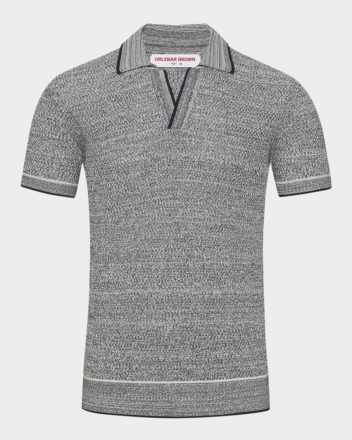 Men's Knit Polo Shirt