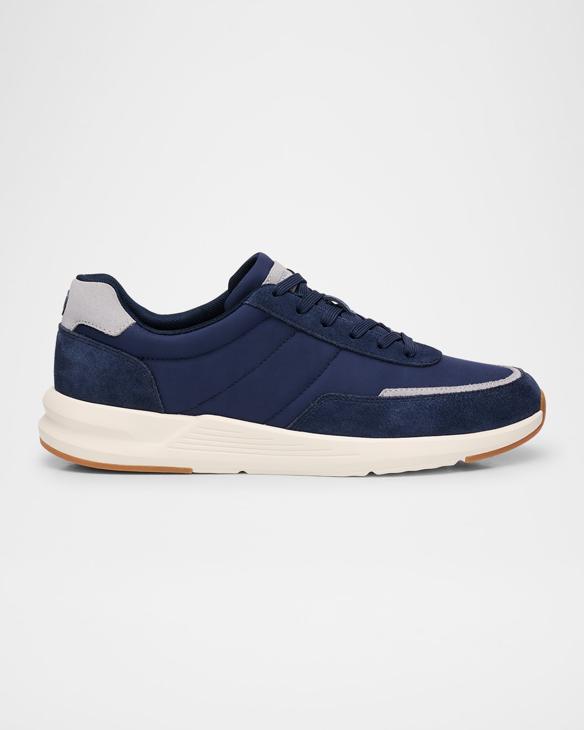 Men's Journeyman Nylon and Suede Low-Top Sneakers