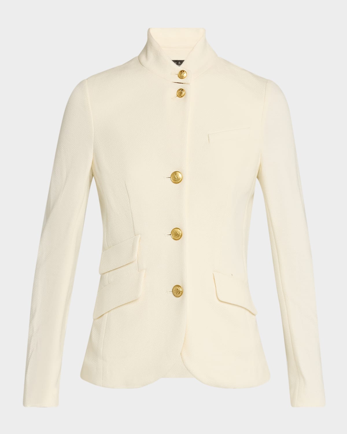 Rag & Bone Slade Textured Knit Blazer In Off White In Offwht