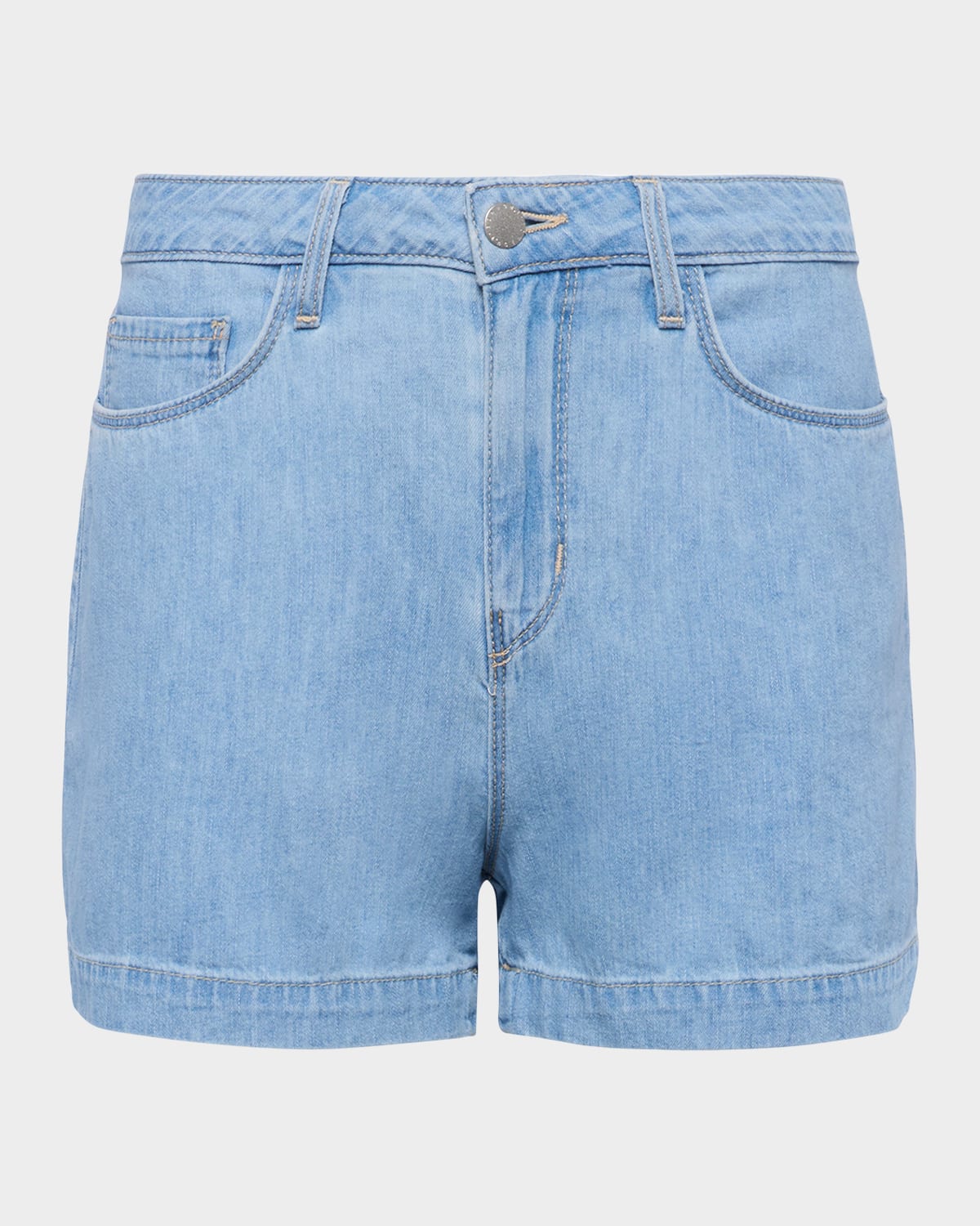 Gina High-Rise Denim Shorts