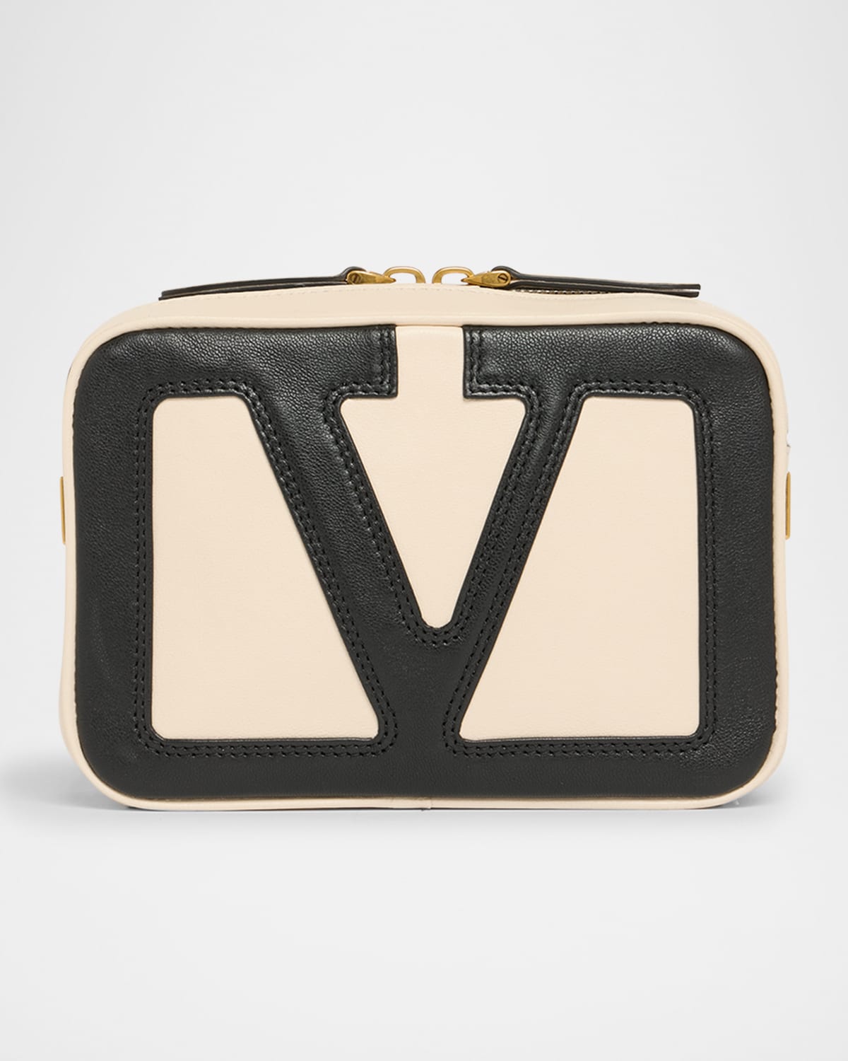 Viva Superstar VLOGO Leather Shoulder Bag