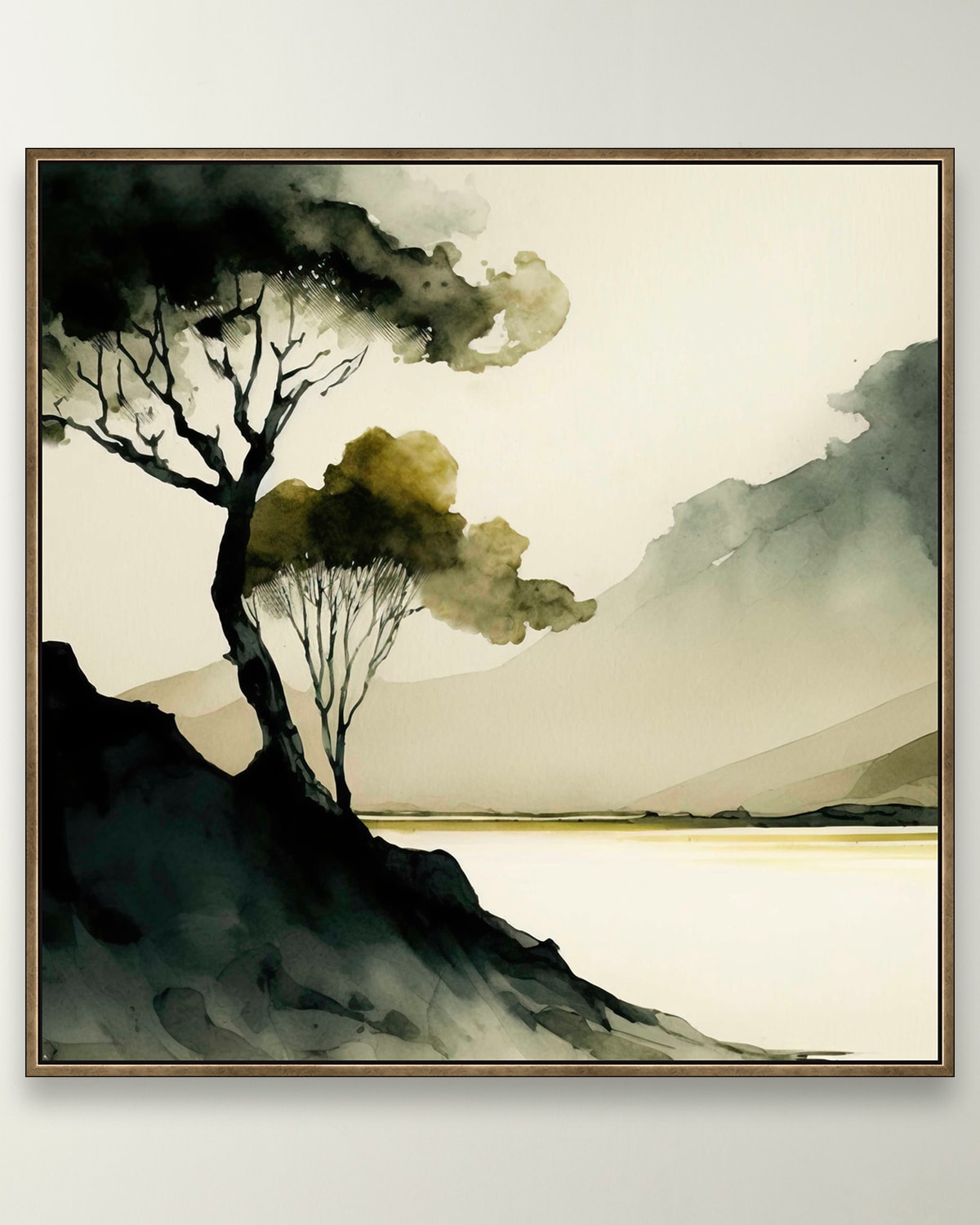 Prestige Arts Green Serenity Framed Giclee