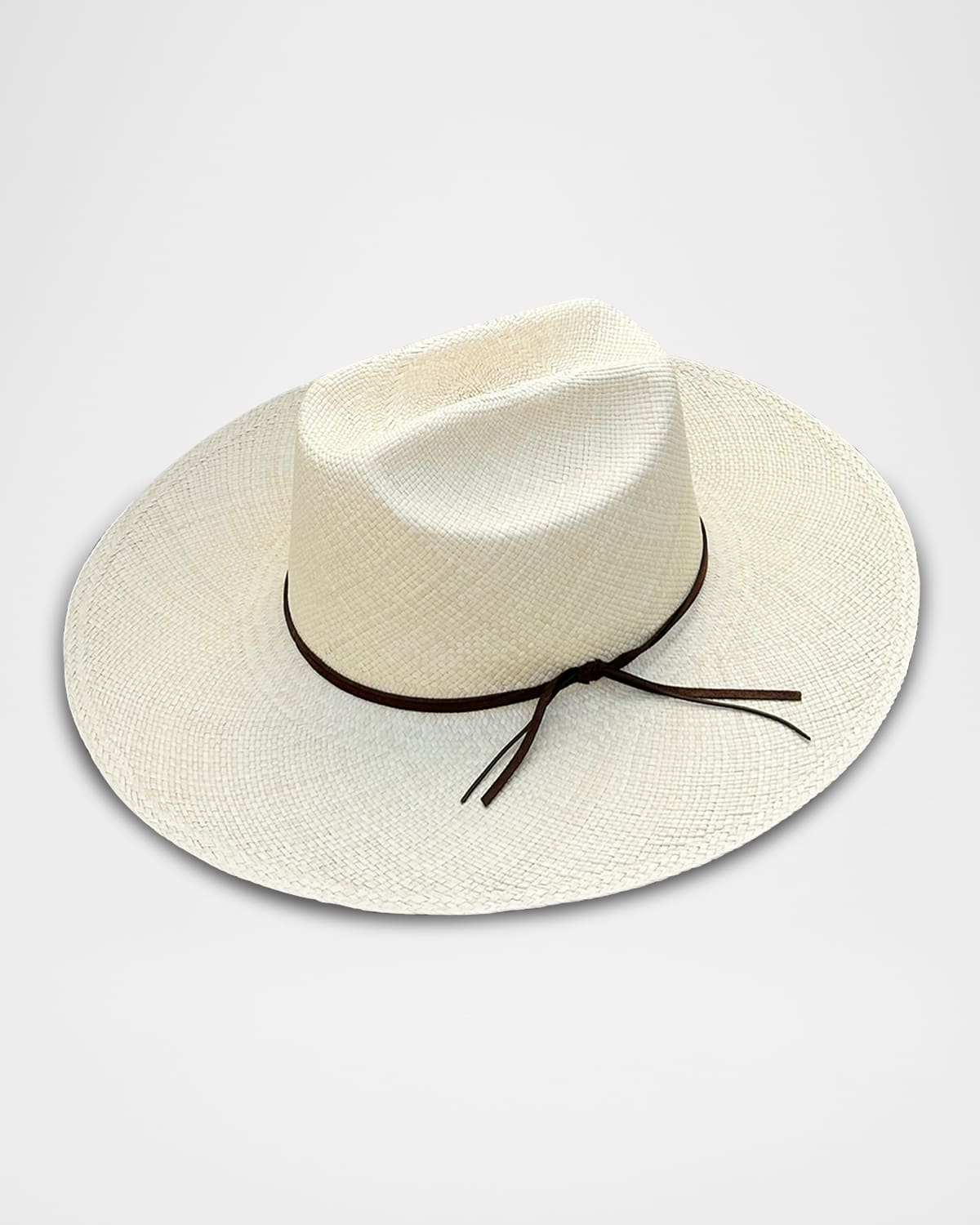 Leandro Hand Woven Large Brim Hat